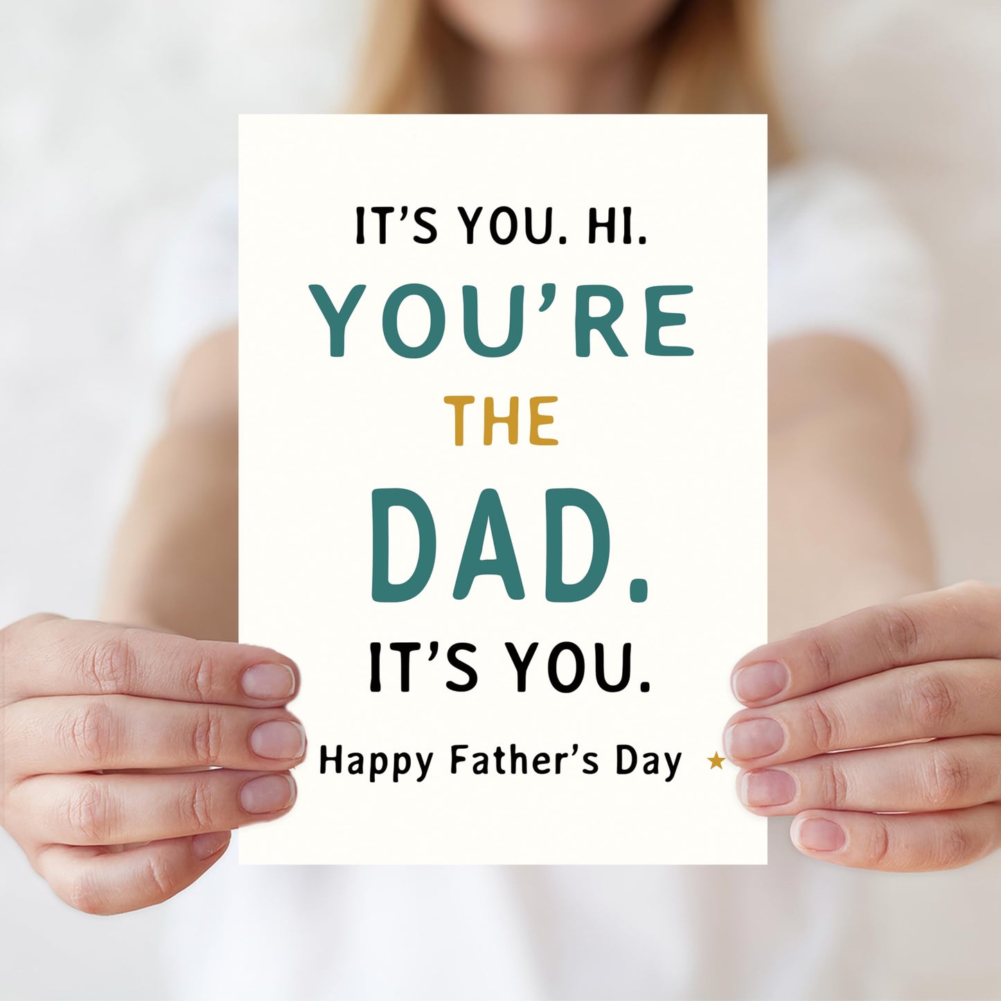 Fathers Day Card Gifts for Husband,Fathers Day Card Gifts from Wife,Happy Father's Day Cards Decorations Gifts For Husband,Heartfelt Appreciation Gift from Wife BST220