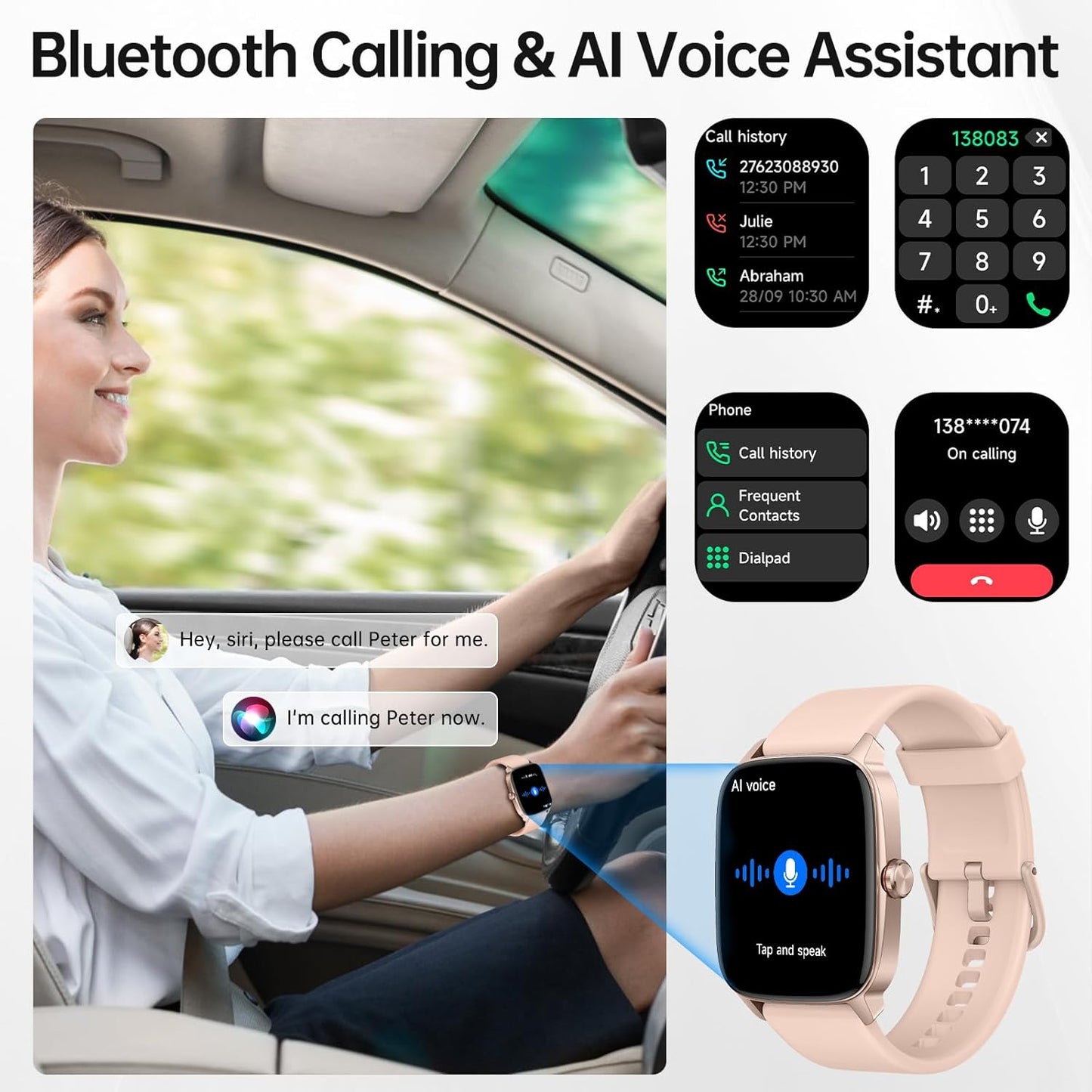 Smart Watch Your Sports Partner Pink 89