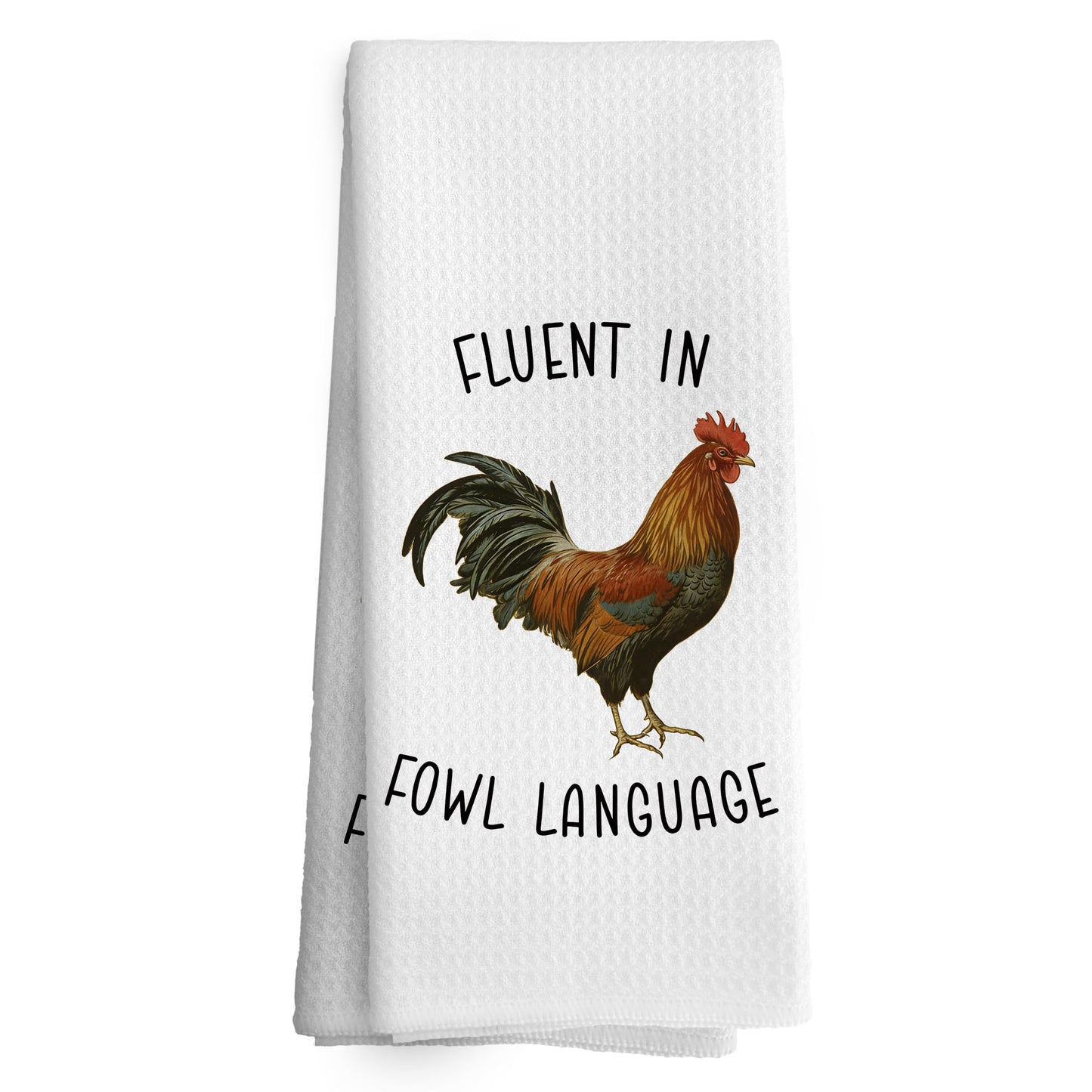Funny Kitchen Towels Dish Towel Dishcloth 16x24 Inches, Funny Dish Towels with Sayings Towel Decorative Absorbent Hand Tea Towels for Kitchen Bathroom Decor, Humorous Gifts for Women Men BST326L