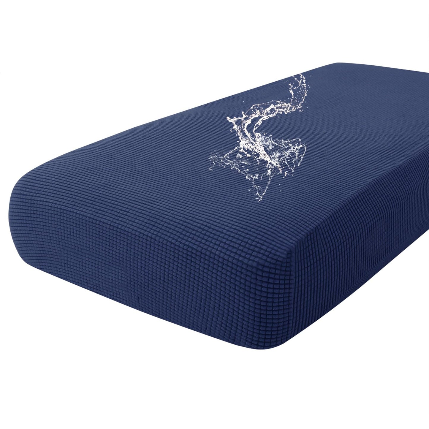 Waterproof Couch Cushion Covers for Pets, Non Slip Sofa Seat Cover | Stretch Jacquard Fabric, Elastic Bottom, Non Slip Fit, Waterproof Protection, Pet Hair Protection (1 Piece for Backrest M) BST202