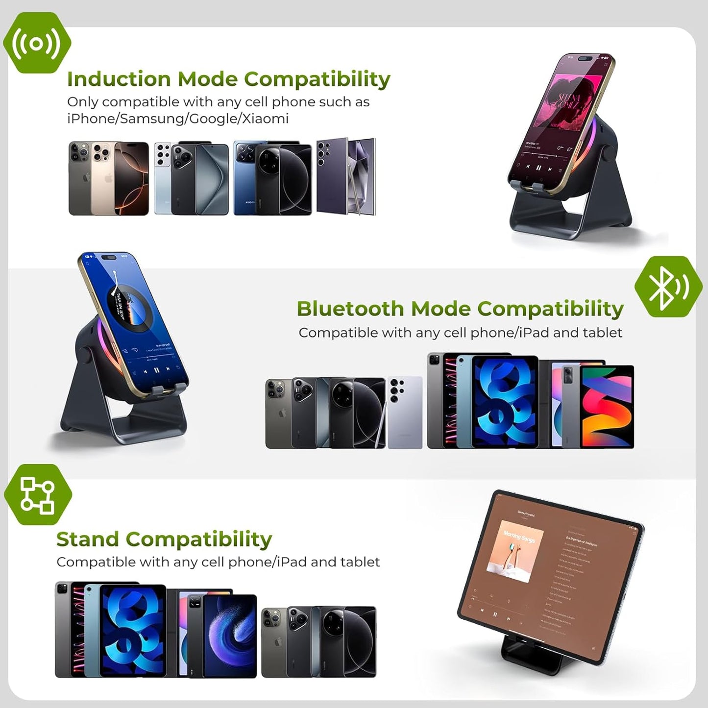 Dohelly Speaker 026 Wireless Induction Bluetooth Speaker 82