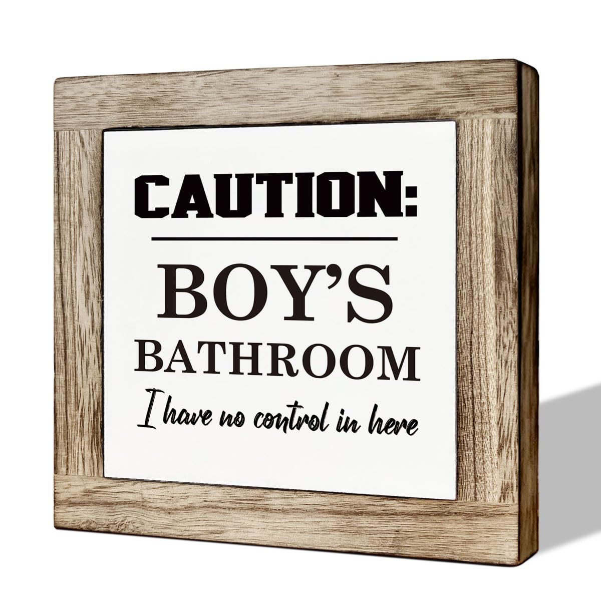 Bathroom Decor, Funny Bathroom Decor, Flush the Toilet This is Not Show and Tell, Wooden Box Signs for Home Decor, Bathroom Decor Tabletop, Kids Bathroom Rules Sign Decor, Bathroom Box Sign B6-71 BST202