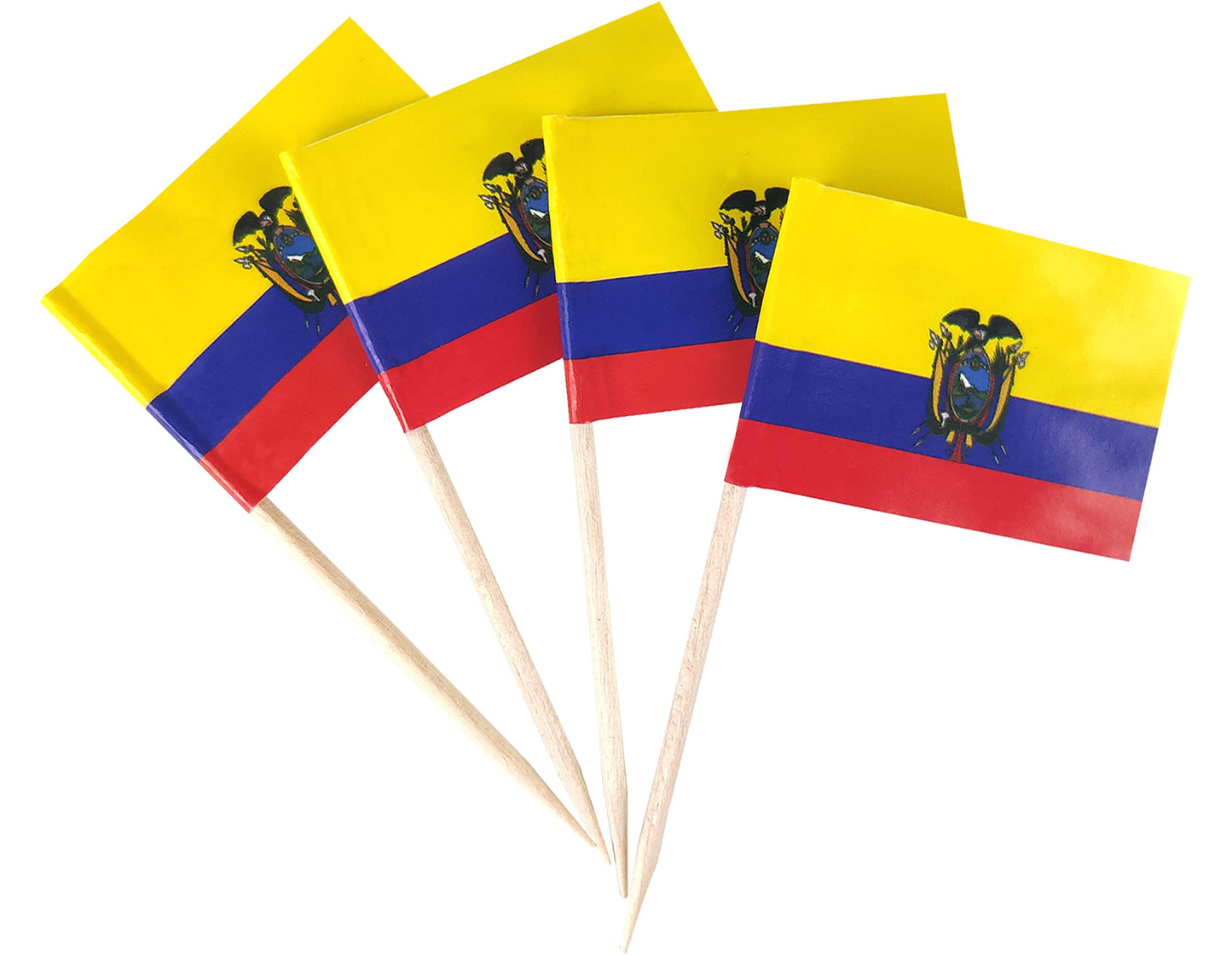 JBCD Mexico Toothpick Flag Mexican Mini Small Cupcake Topper Flags, 200pcs BST220