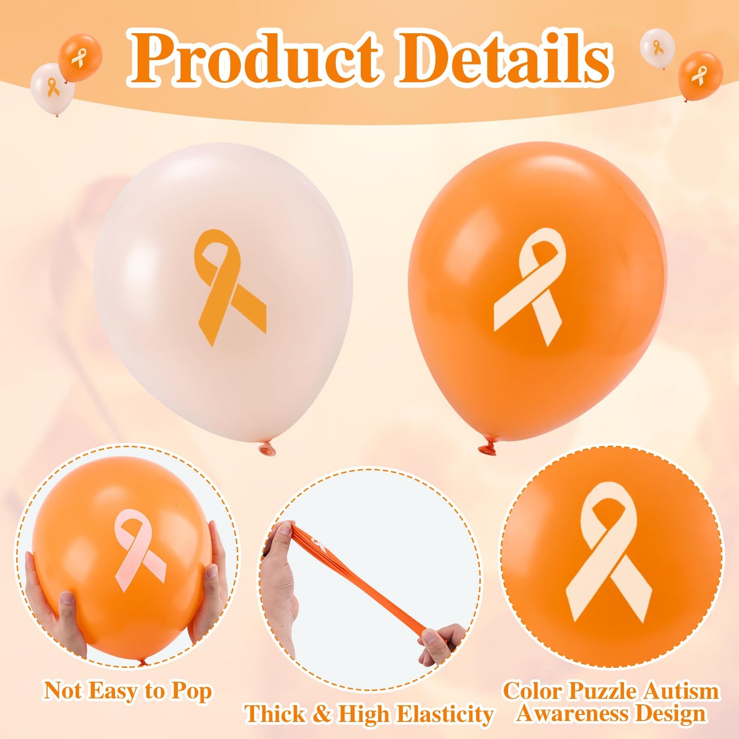 100 Pcs Red Ribbon Awareness Balloons 12 Inch Latex Red White Printed Balloon Arch Kit for Heart Health Fundraisers Community Campaigns Red Ribbon Week School Event Supplies BST220