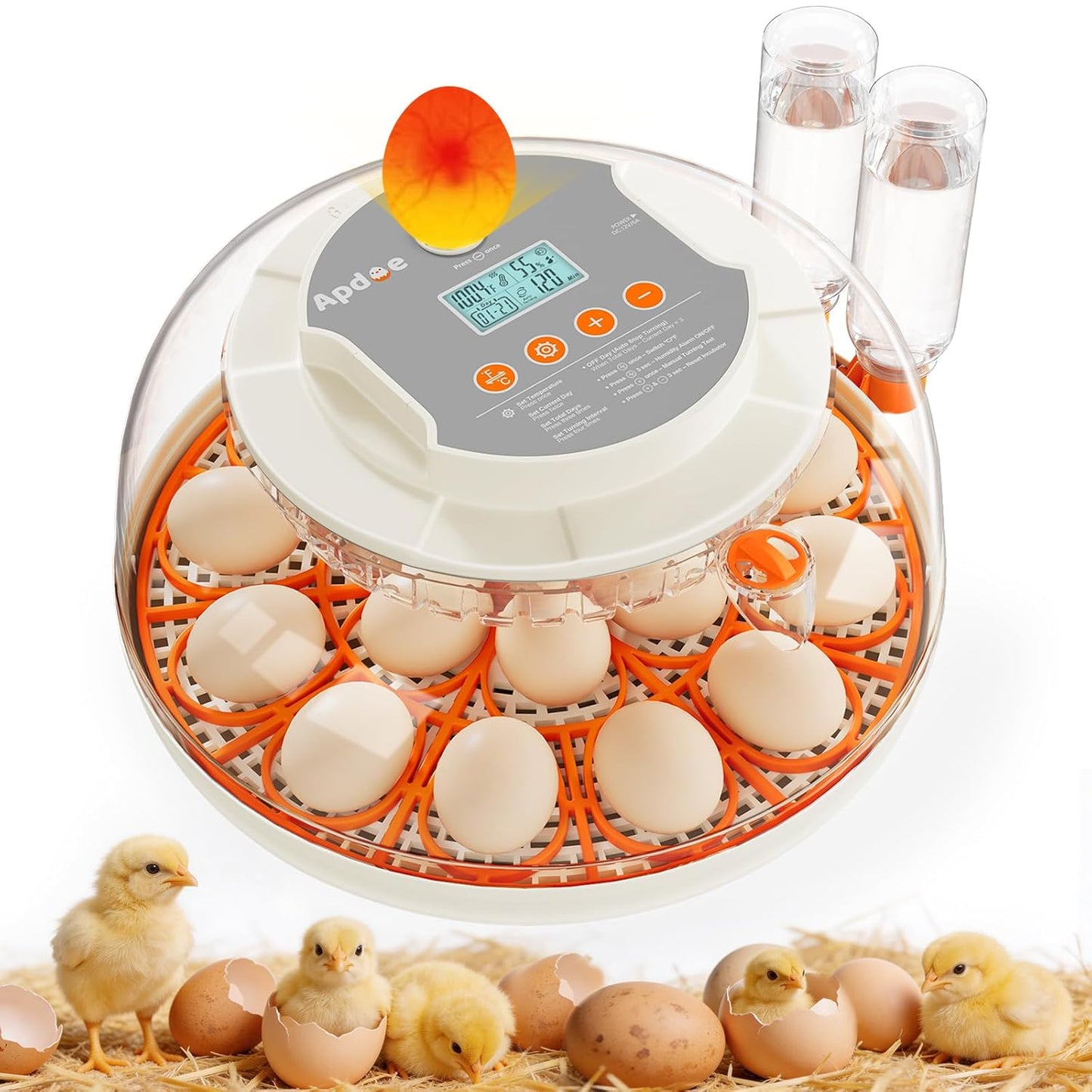 APDOE Egg Incubators for Hatching Eggs 32
