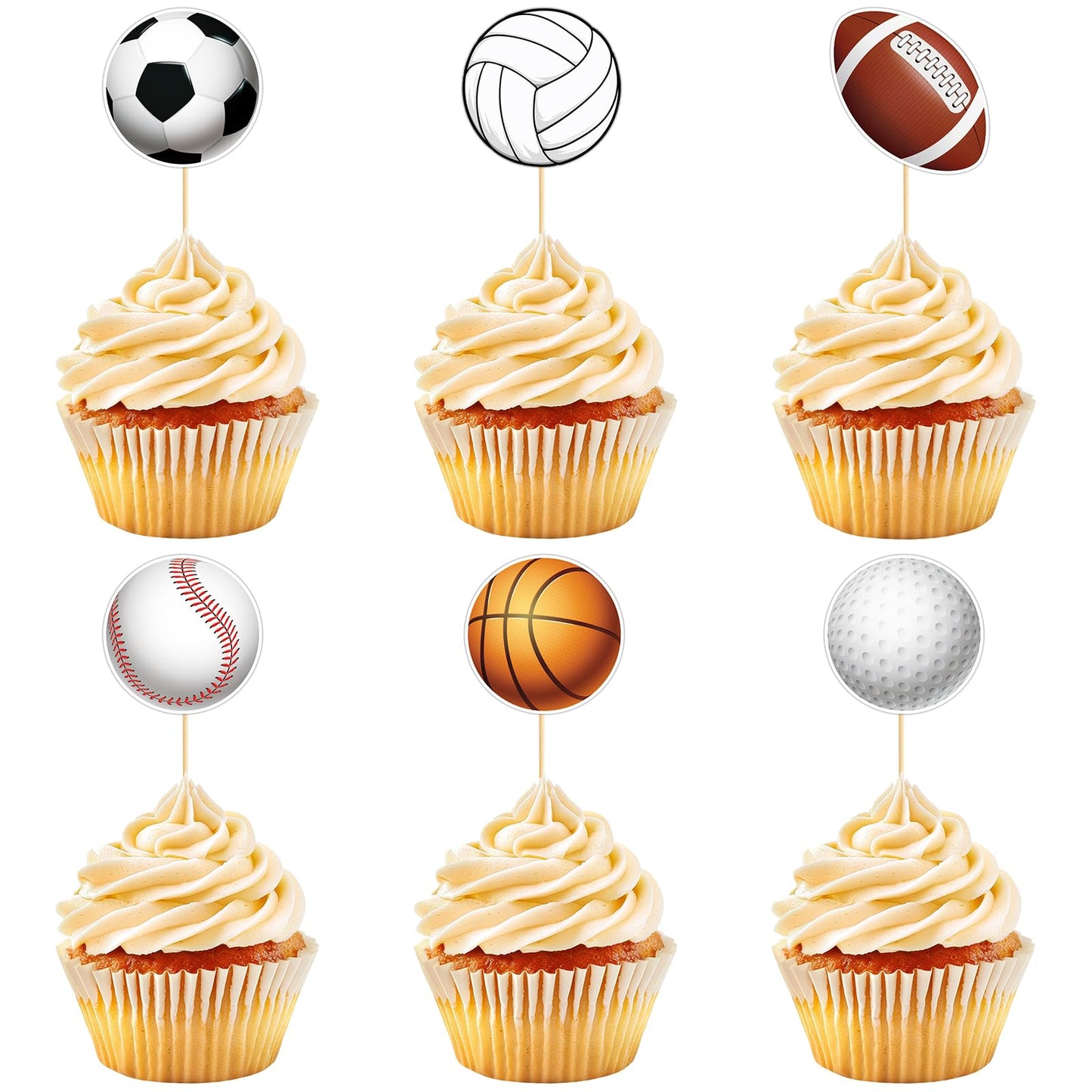 48 Pack Casino Cupcake Toppers Glitter Poker Chips Dices Mini Slot Machine Cupcake Picks for Las Vegas Casino Night Theme Birthday Party Baby Shower Decoration Supplies BST220