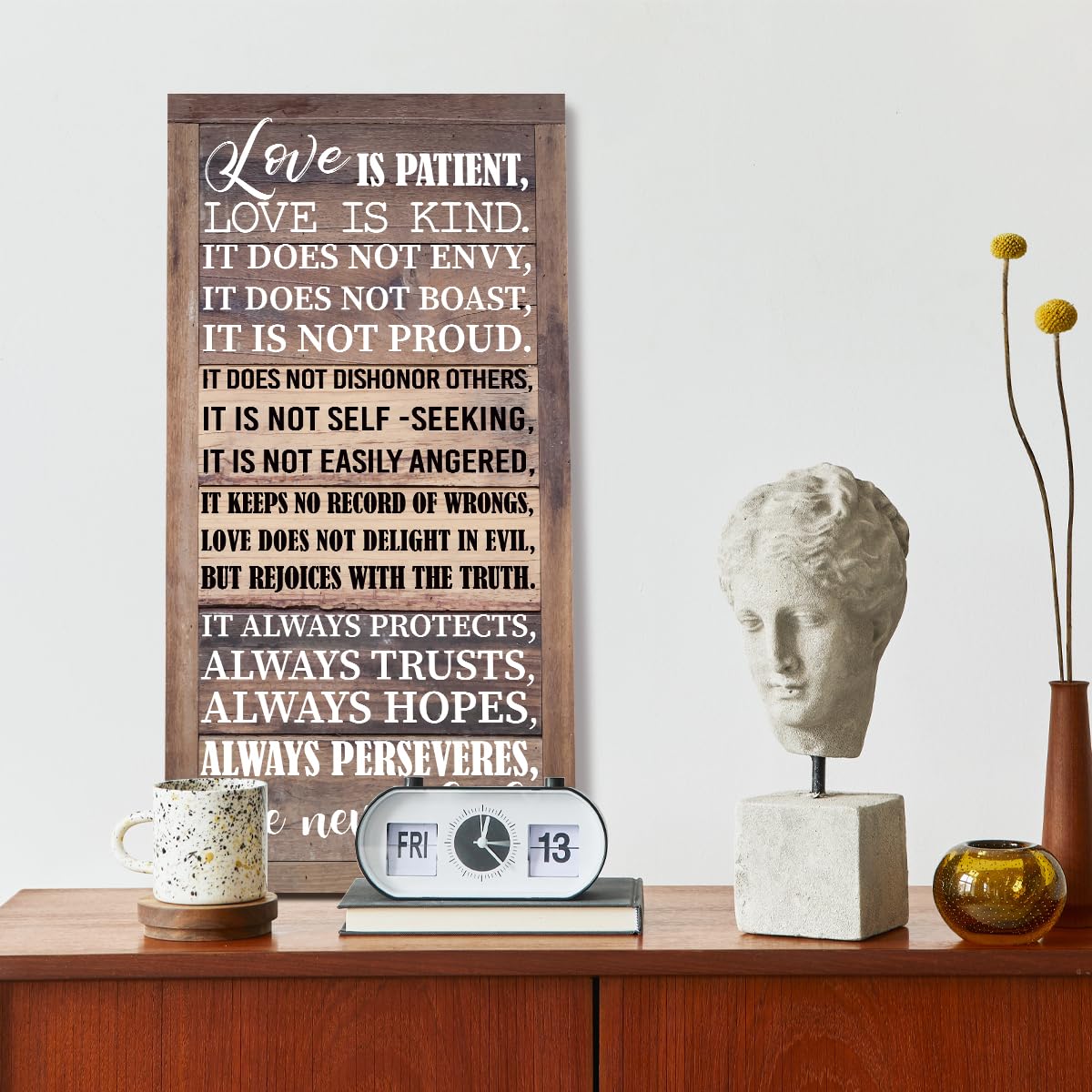 Rustic & Funny Bathroom Signs - Western & Farmhouse Bathroom Rules Wall Decor E1 BST202
