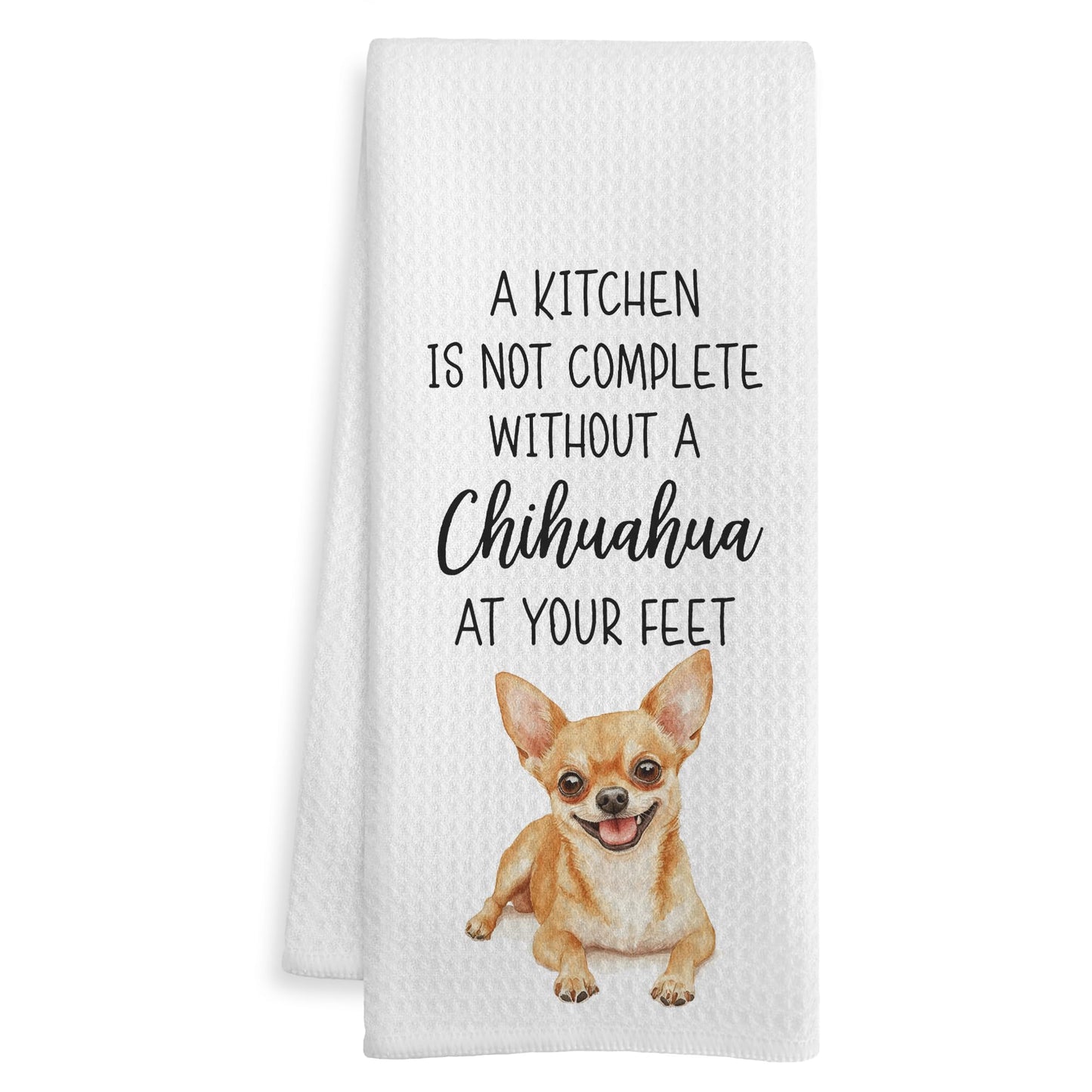 Funny Chihuahua Gifts Hand Towels for Bathroom, Chihuahua Gifts for Women Men Decorative Hand Towels for Kids Guest Bathroom Washroom Power Room Vanity Half Bath, 16X24 Inch BST326L