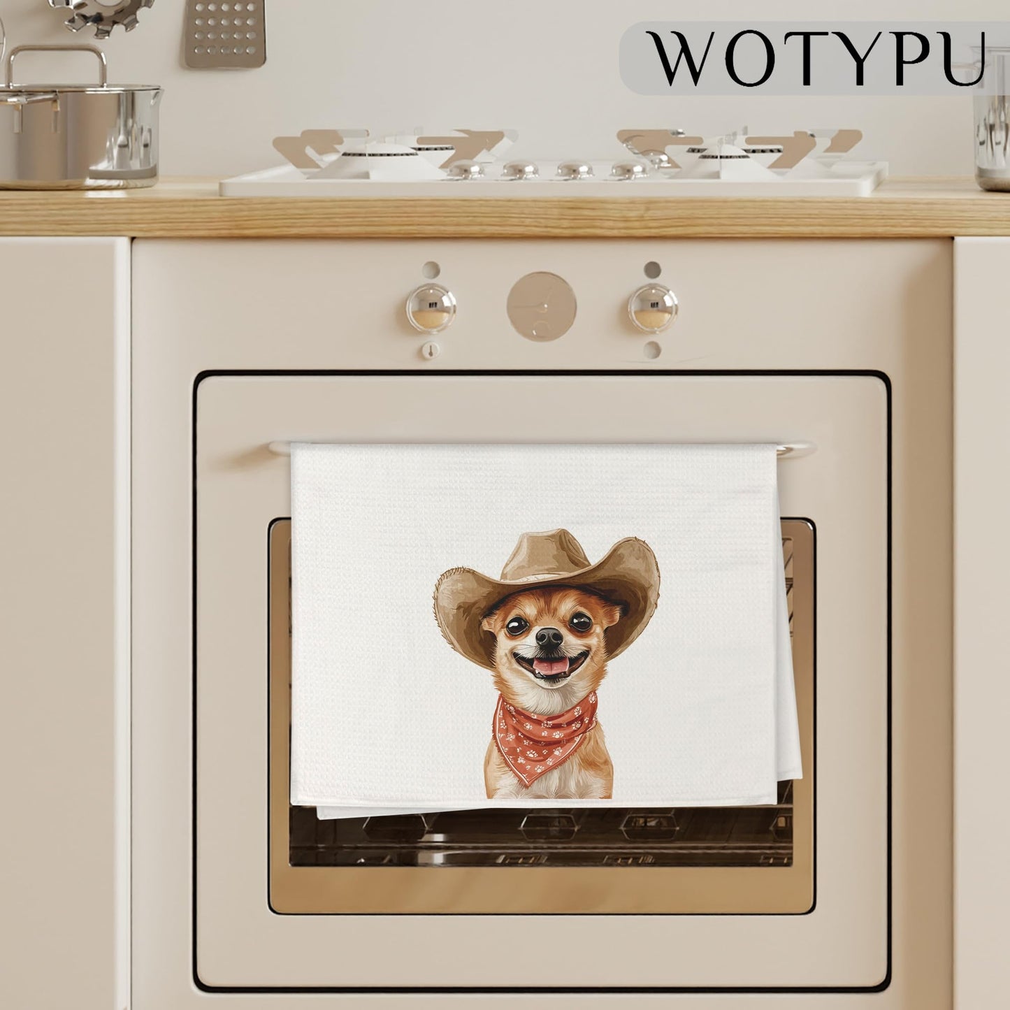 Funny Chihuahua Gifts Hand Towels for Bathroom, Chihuahua Gifts for Women Men Decorative Hand Towels for Kids Guest Bathroom Washroom Power Room Vanity Half Bath, 16X24 Inch BST326L