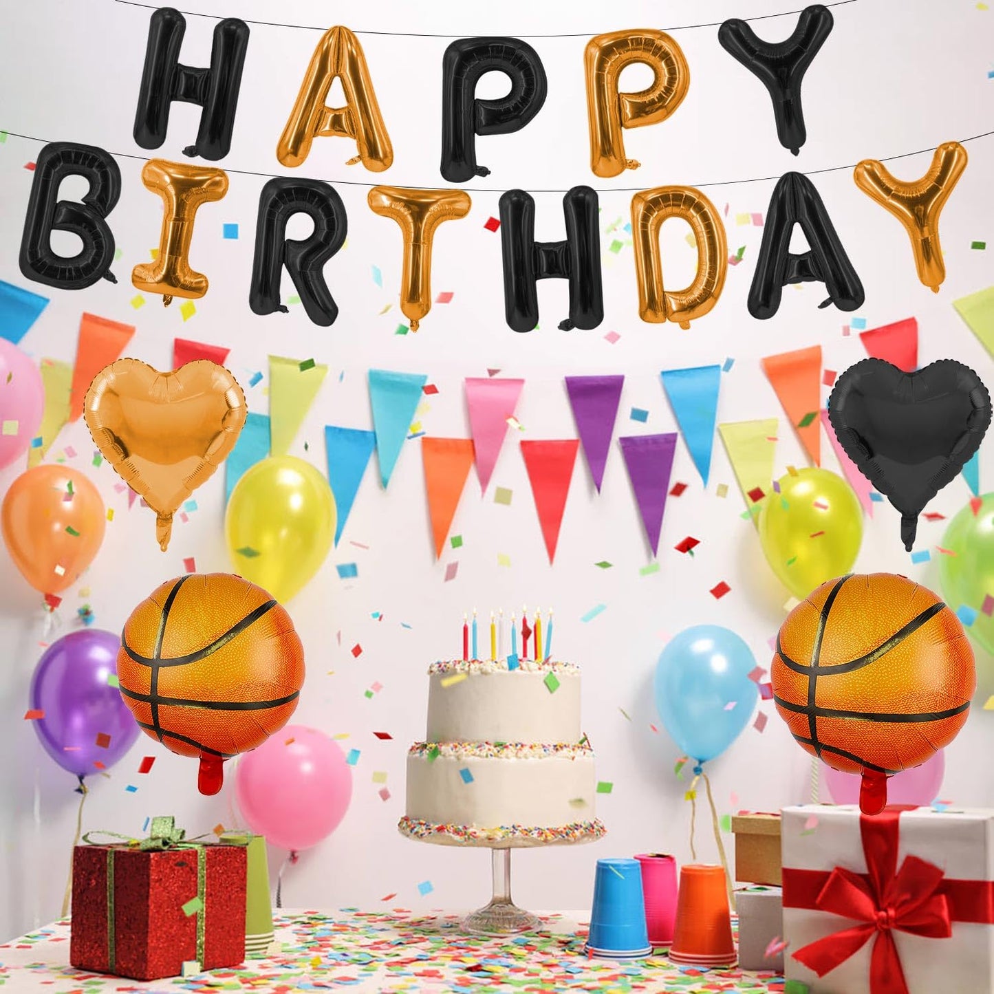 Green Happy Birthday Balloons Banner Foil Balloons Letters Banner Balloon for Green Themed Party Decoration Supplies Christmas Birthday Decoration Decor Ballons Arch Kits Party Balloon Set 15pcs BST326L