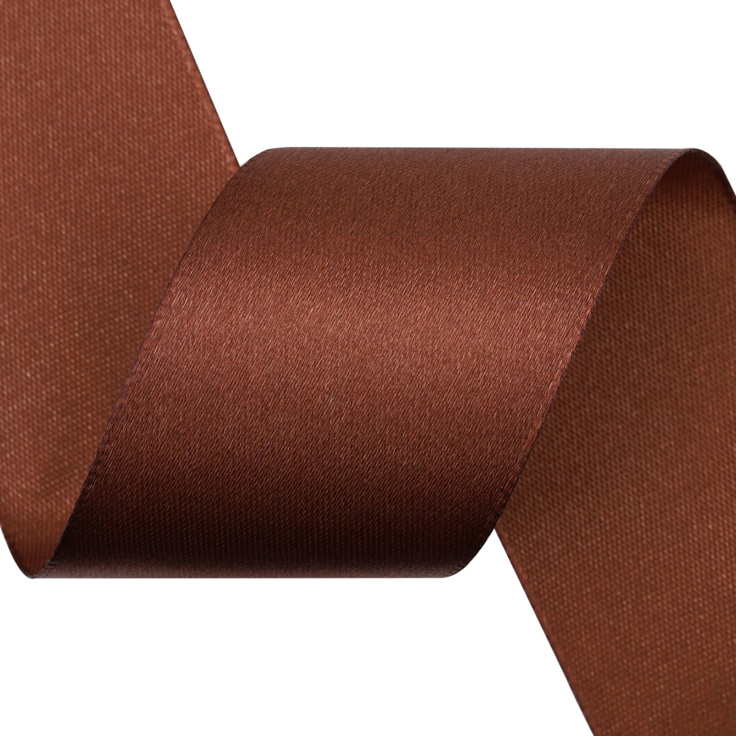 1-1/2 Inch Single Face Polyester Ribbon, 50 Yards Bulk Roll (Orange)–Wrinkle-Resistant Craft Ribbon for Gift Wrapping, Wedding Decor, DIY Projects BST220