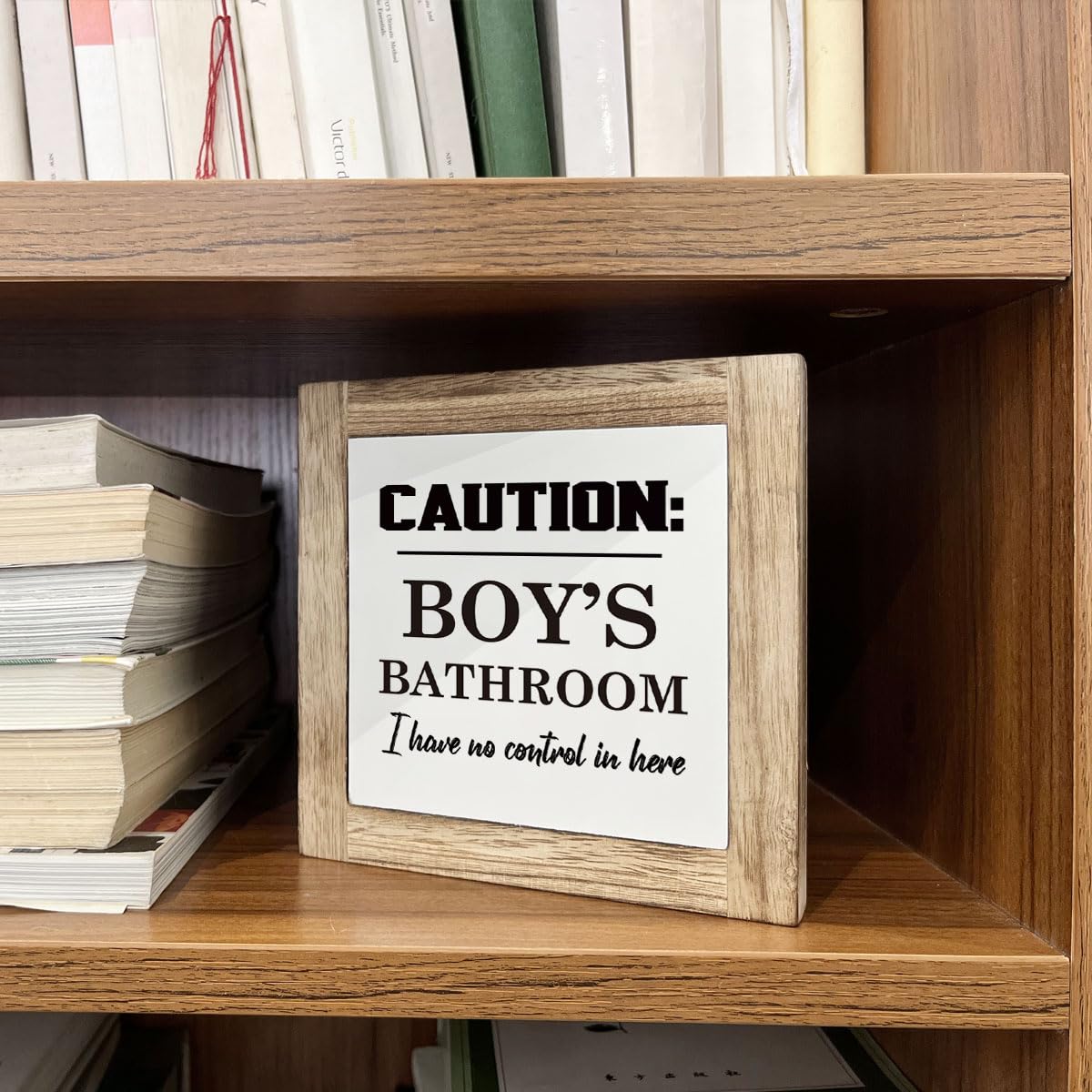 Bathroom Decor, Funny Bathroom Decor, Flush the Toilet This is Not Show and Tell, Wooden Box Signs for Home Decor, Bathroom Decor Tabletop, Kids Bathroom Rules Sign Decor, Bathroom Box Sign B6-71 BST202