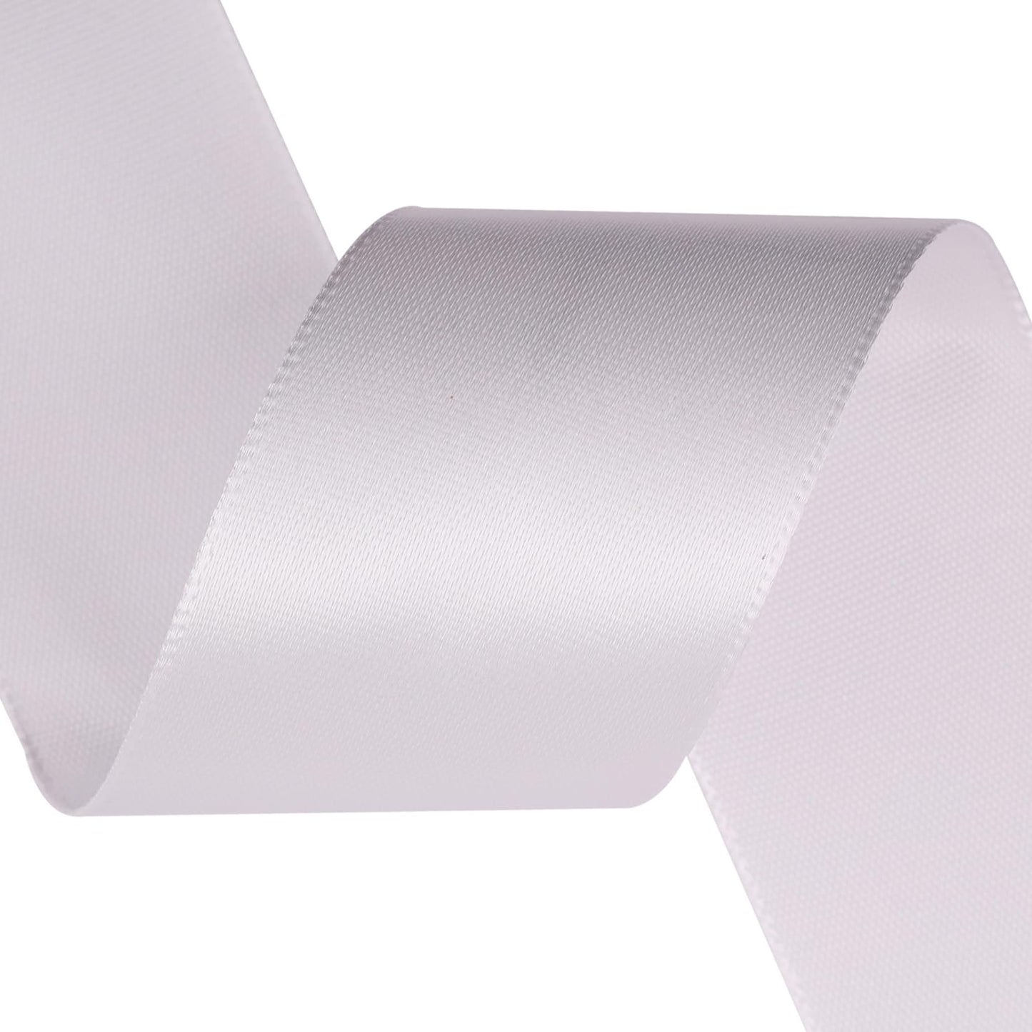 1-1/2 Inch Single Face Polyester Ribbon, 50 Yards Bulk Roll (Orange)–Wrinkle-Resistant Craft Ribbon for Gift Wrapping, Wedding Decor, DIY Projects BST220