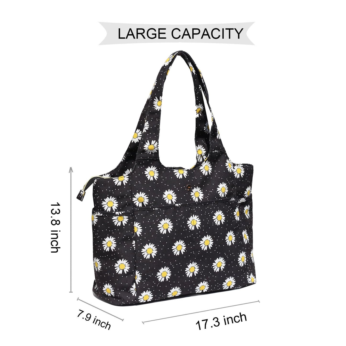 ESVAN Yoga Tote Bag Mat bag Women Shoulder Bags Carryall Tote for Travel Office Workout Gym Nurse Beach BST326H
