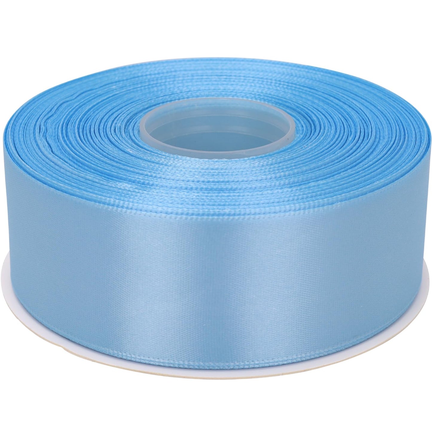 1-1/2 Inch Single Face Polyester Ribbon, 50 Yards Bulk Roll (Orange)–Wrinkle-Resistant Craft Ribbon for Gift Wrapping, Wedding Decor, DIY Projects BST220