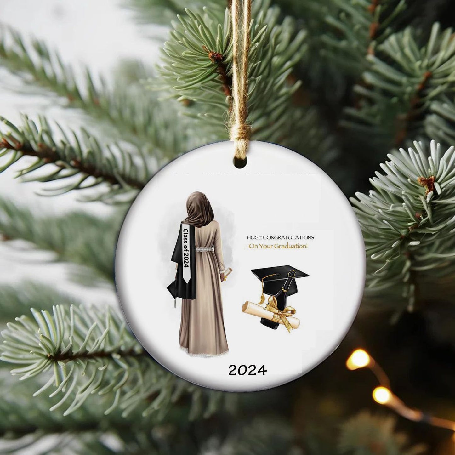 Happily Ever After - Christmas Ornament for Couples Till Death Do Us Part, for Newlyweds, Halloween Wedding Gift for Couple BST202