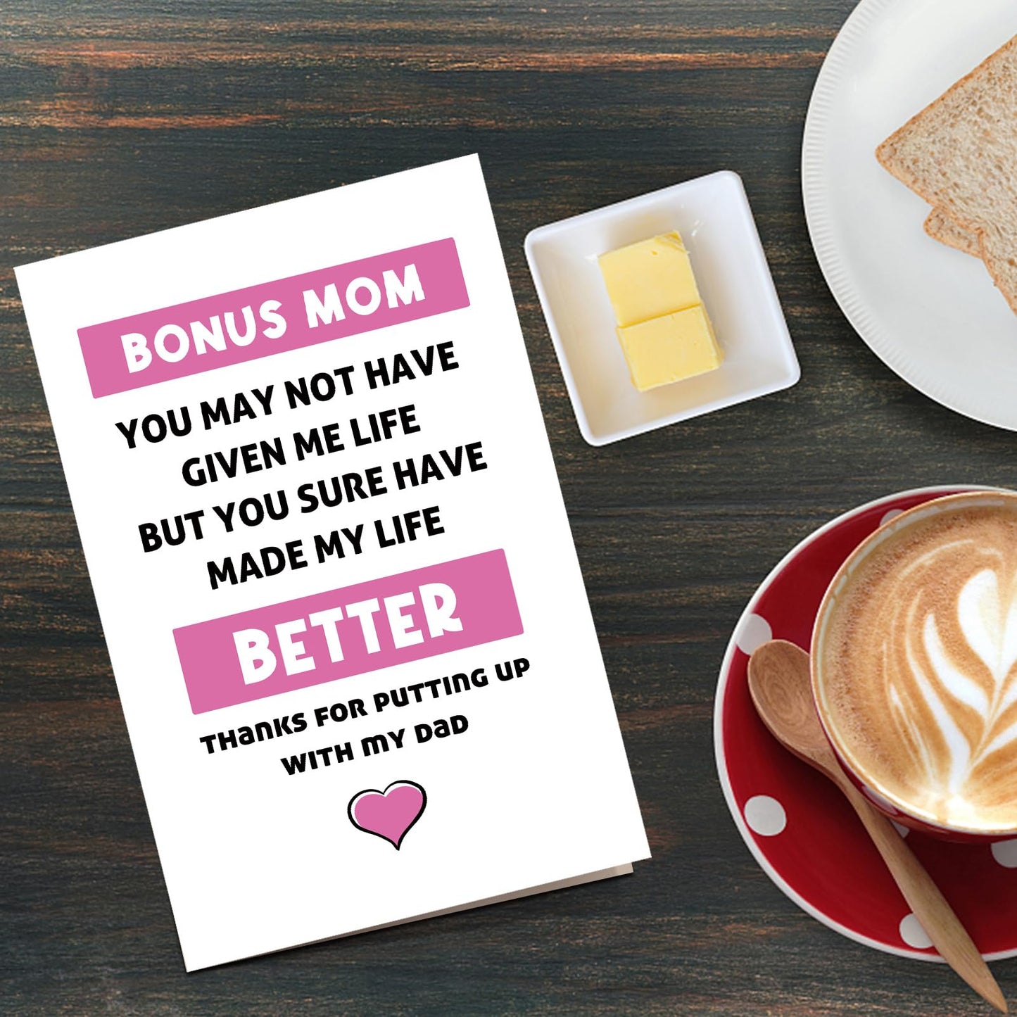 Qiliji Mother's Day Card for Wife, Wife Mothers Day Card from Husband, Happy Mother's Day Card to My Amazing Wife, It Means A Lot To Me How Much You Love Our Family And Take Care Of Us WN420