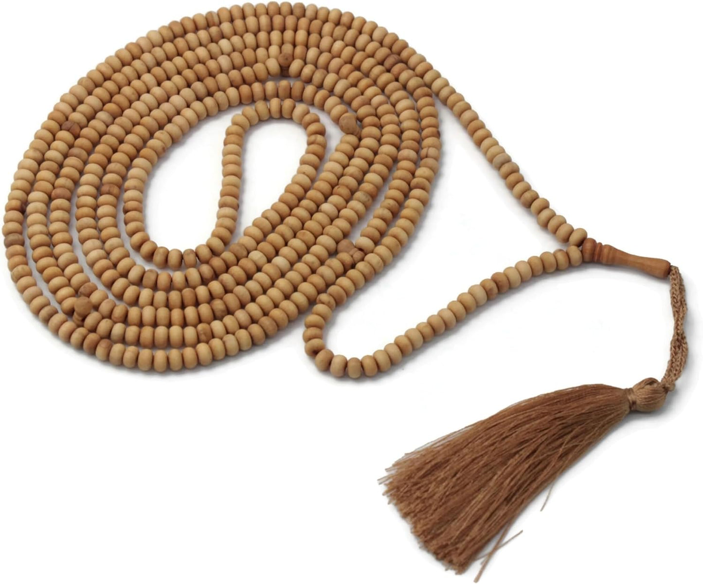 500 Beaded Lemon Wood Tasbih, Genuine Lemon Tree Tasbih, Prayer Beads Misbaha Tesbih Tasbeeh 4.5x6.5 mm BST220