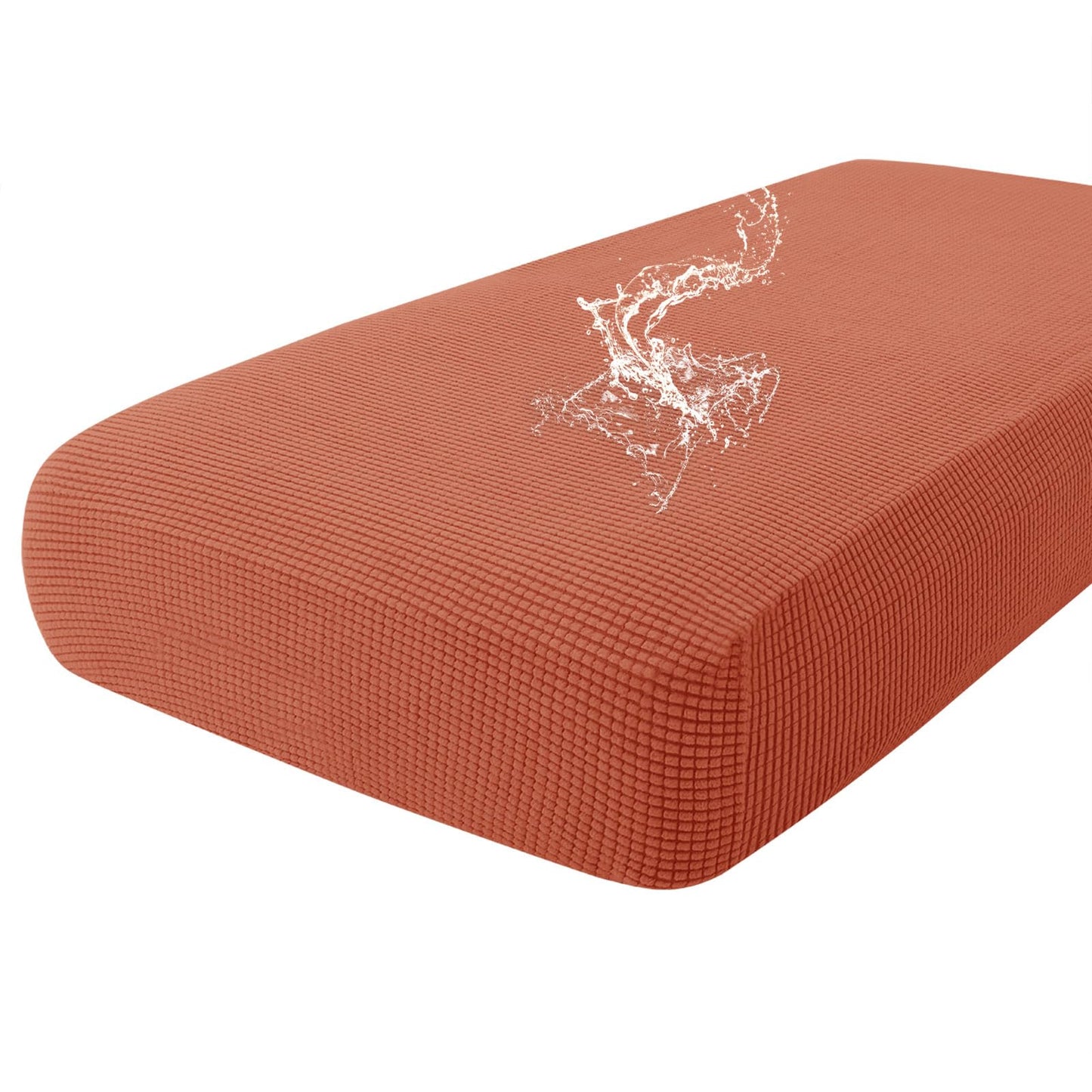 Waterproof Couch Cushion Covers for Pets, Non Slip Sofa Seat Cover | Stretch Jacquard Fabric, Elastic Bottom, Non Slip Fit, Waterproof Protection, Pet Hair Protection (1 Piece for Backrest M) BST202