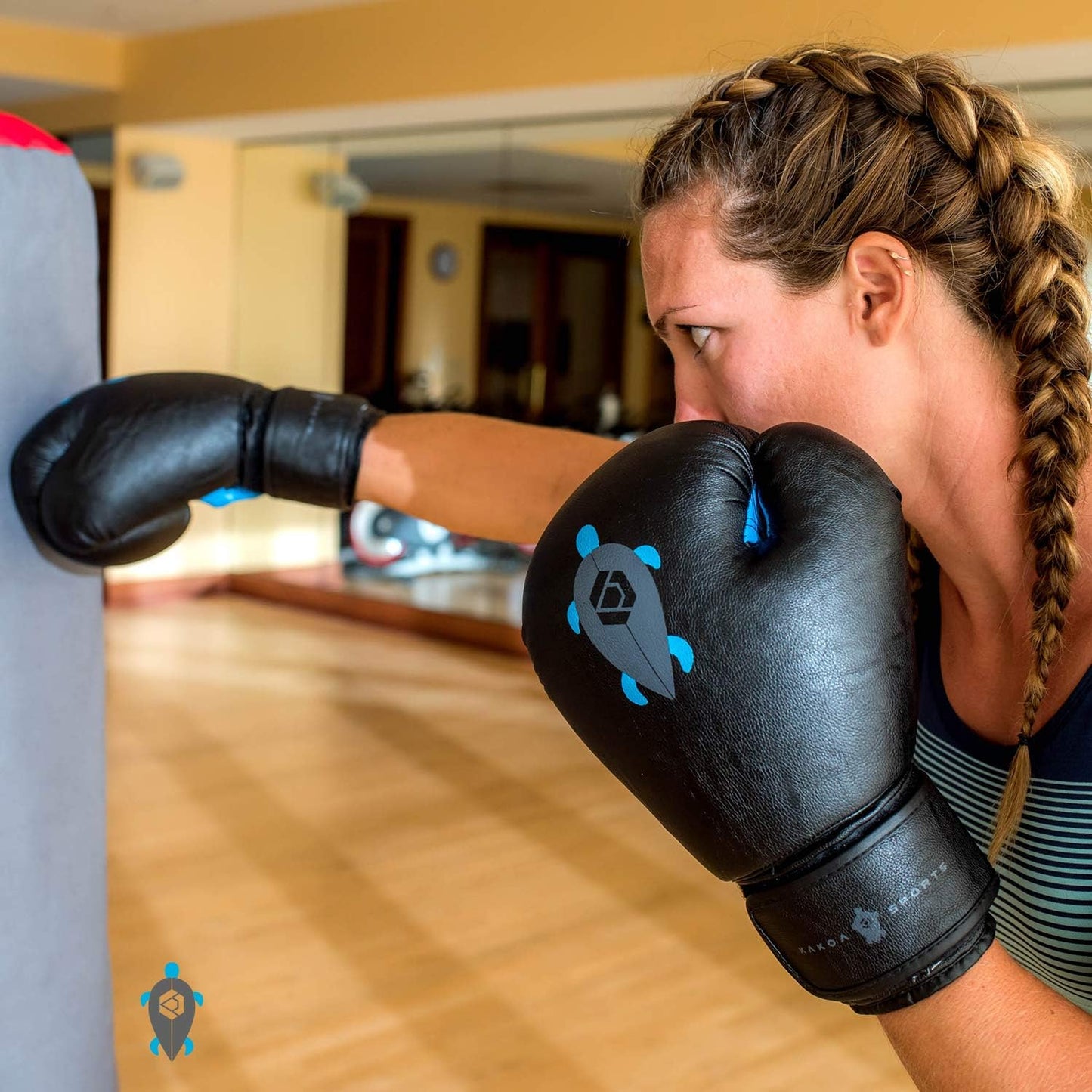 Boxing Gloves & Hand Wraps Set for Women and Men -16oz - Perfect for Boxing, Muay Thai, Kickboxing, MMA Training, Heavy Bag, & Punching Bags - Sparring Gloves (White)