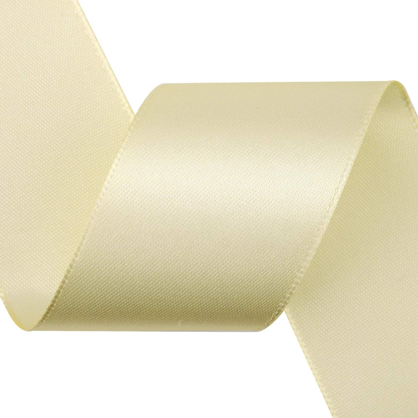 1-1/2 Inch Single Face Polyester Ribbon, 50 Yards Bulk Roll (Orange)–Wrinkle-Resistant Craft Ribbon for Gift Wrapping, Wedding Decor, DIY Projects BST220