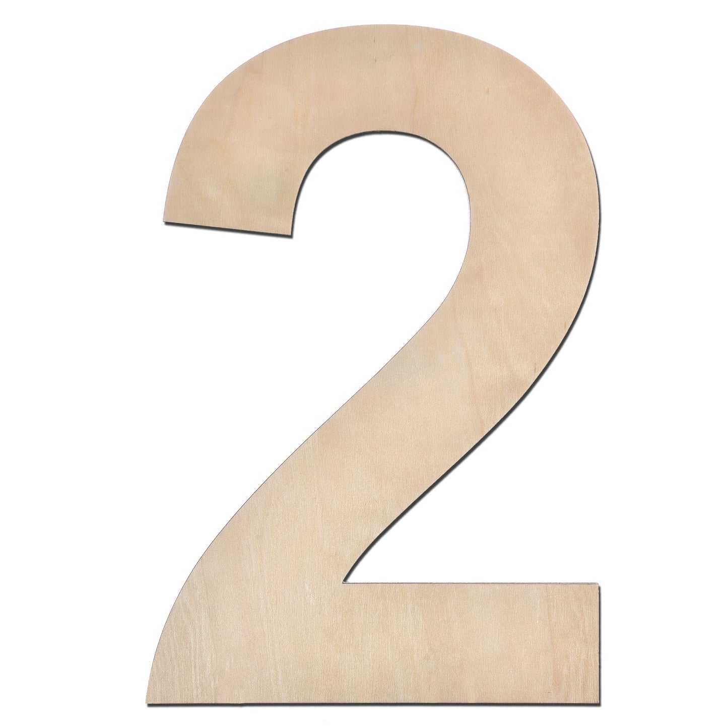 12 Inch Wooden Letter X, 1/4 Inch Thick Large Unfinished Wood Letter for Home Wall Decor, DIY Crafts BST220
