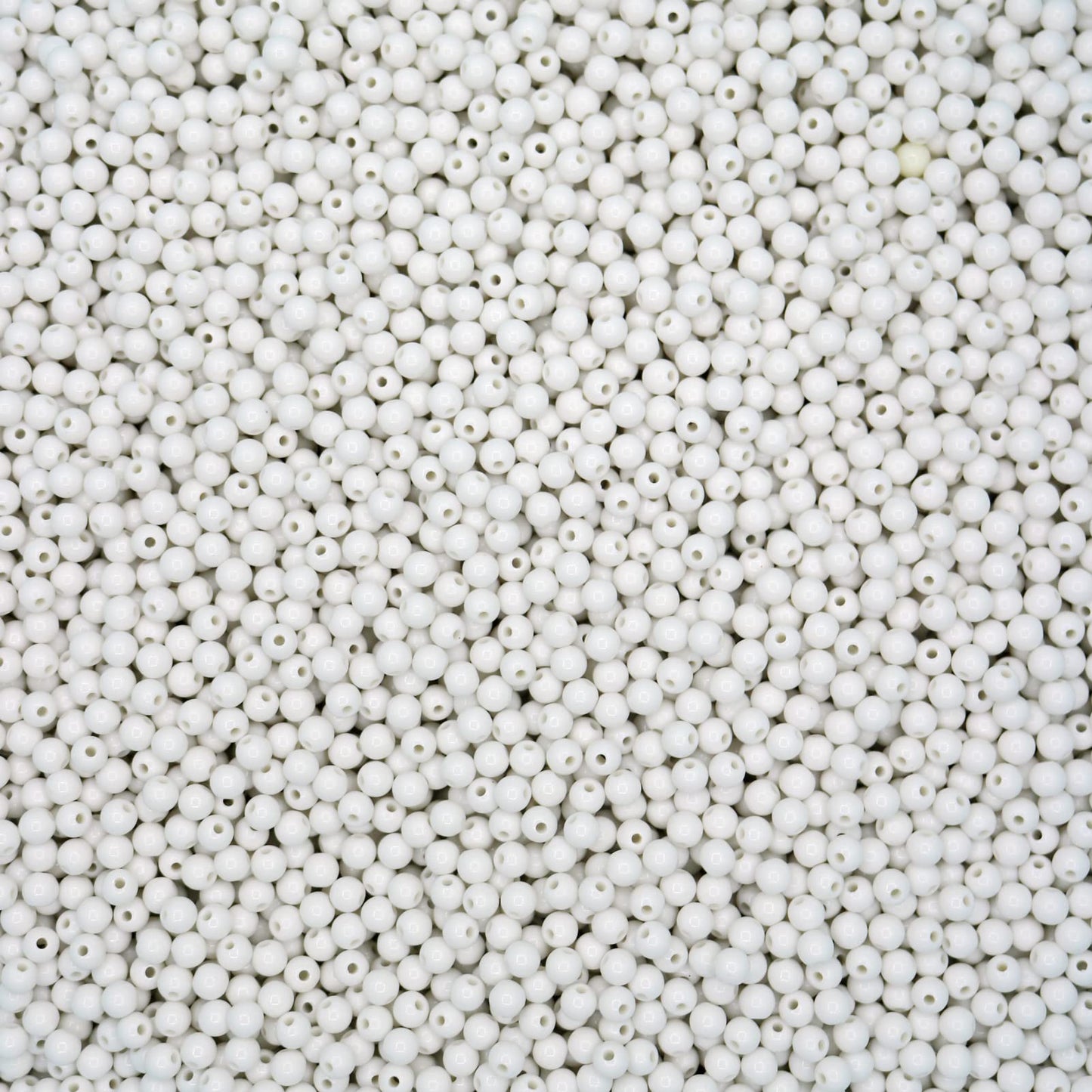 600 Pieces Black Beads for Jewelry Making, Bulk 6mm Colorful Acrylic Beads, Acrylic Round Loose Ball Beads with 1.5mm Hole for Bracelets Necklaces Earring Making Supplies BST220