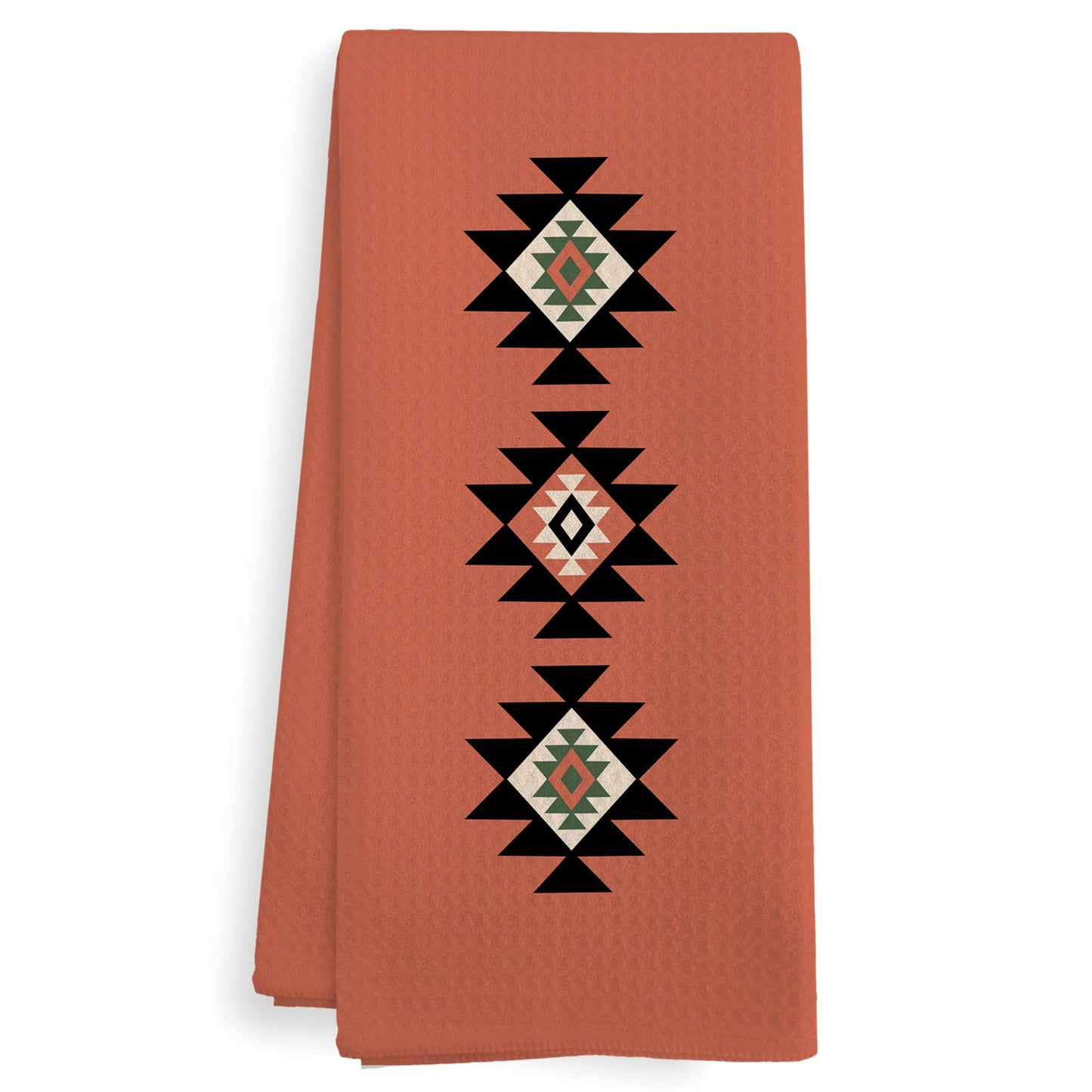 Western Boho Kitchen Towels, Southwestern Southwest Aztec Western Native American Bathroom Kitchen Decor, Western Cream Beige Neutral Decor Dish Hand Tea Towels for Bathroom Kitchen,16x24Inch BST326L