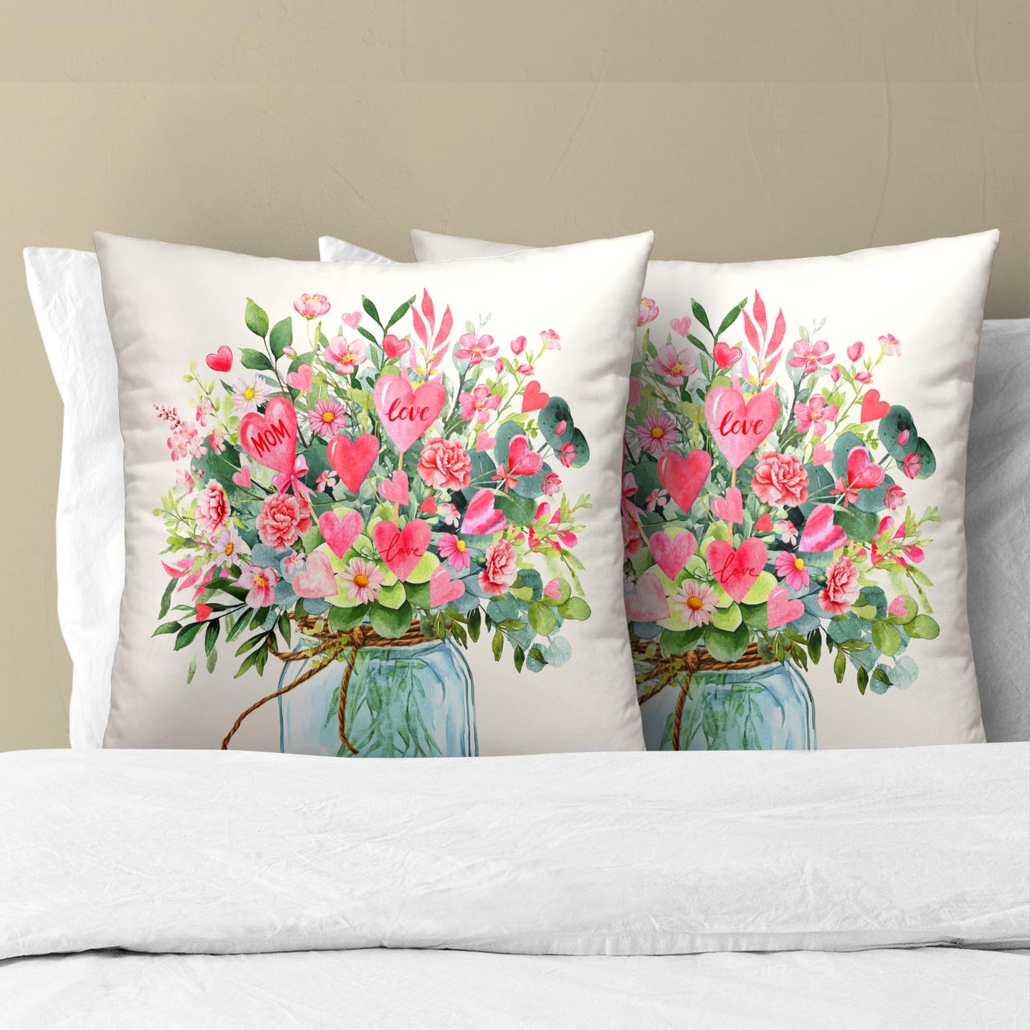 Fall Pumpkin Throw Pillow Cover 18x18inch Set of 2 Autumn Maple Leaf Pillowcases Orange Fall Leaves Cotton Cushion Case for Thanksgiving Farmhouse Home Couch Sofa Patio Decor BST202