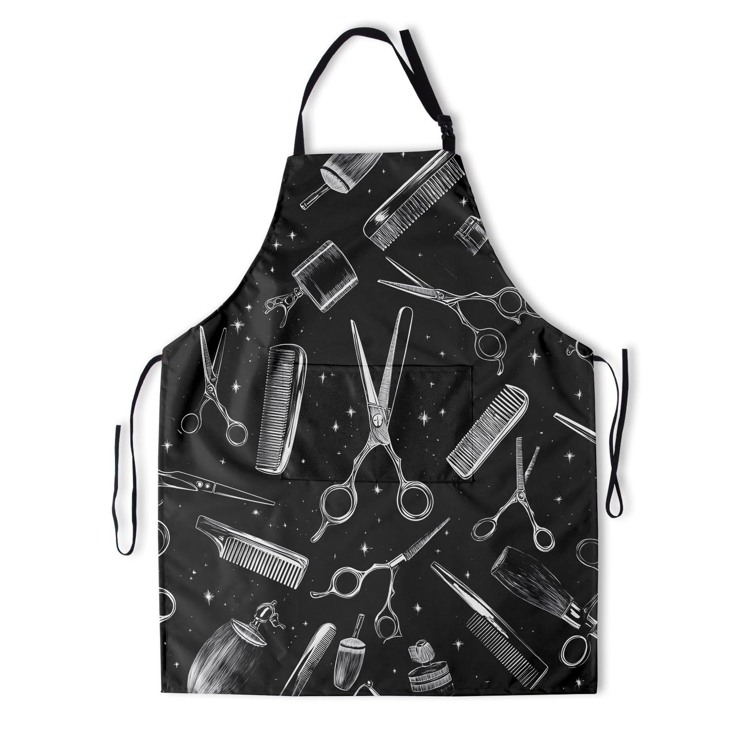 Art Apron with Pocket for Women Men | Kitchen Aprons Chef Apron for Cooking Baking BBQ Painting Gardening BST202