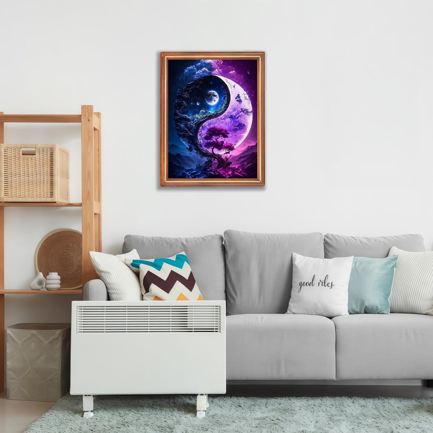 Mosaflare White Tigers Diamond Painting Kits for Adults 12x16 Inch | 5D Diamond Art for Beginners, DIY Full Round Drill Paint by Diamonds Dot Gem Art for Adult, Home Wall Decor BST326L
