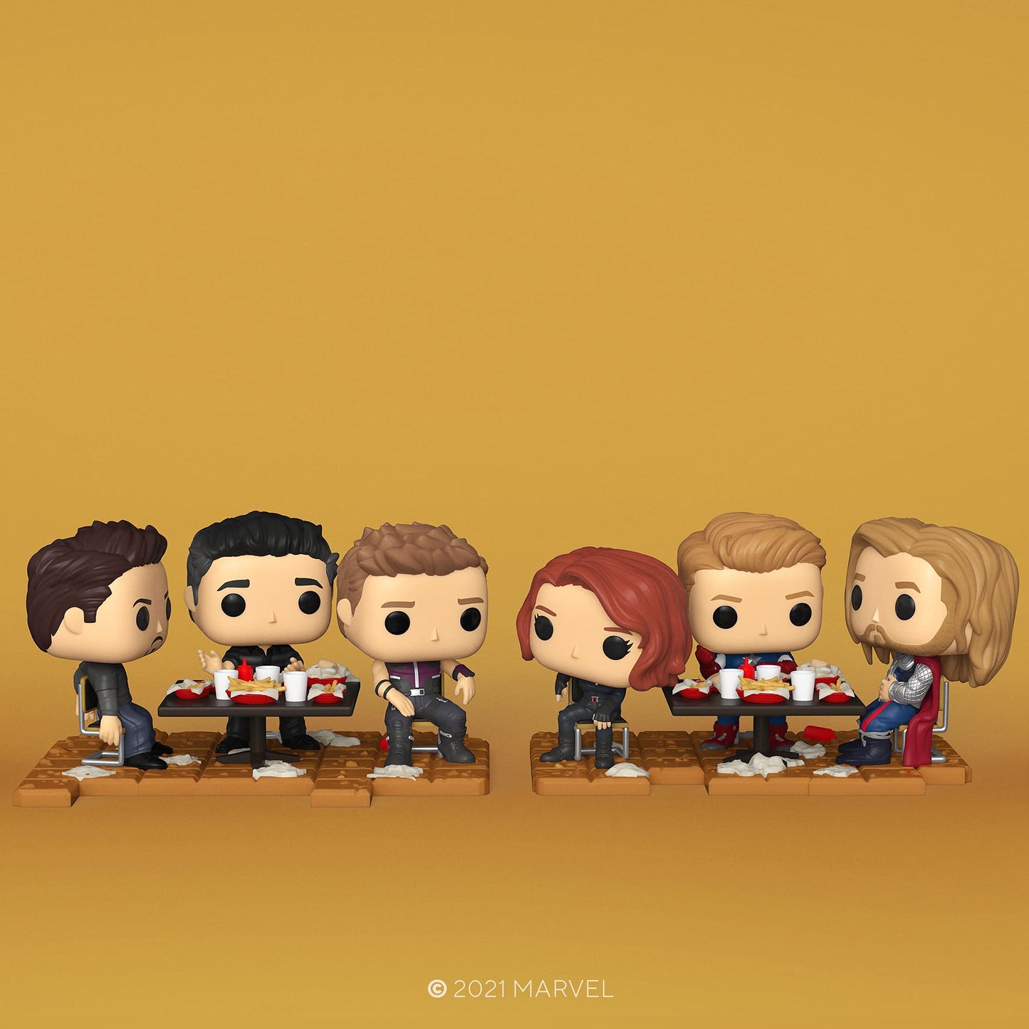 Funko Pop Deluxe, Marvel: Avengers Victory Shawarma Series - Bruce Banner Figure 1 of 6 - Amazon Exclusive - Collectable Vinyl Figure - Gift Idea - Official Merchandise - Toys for Kids & Adults