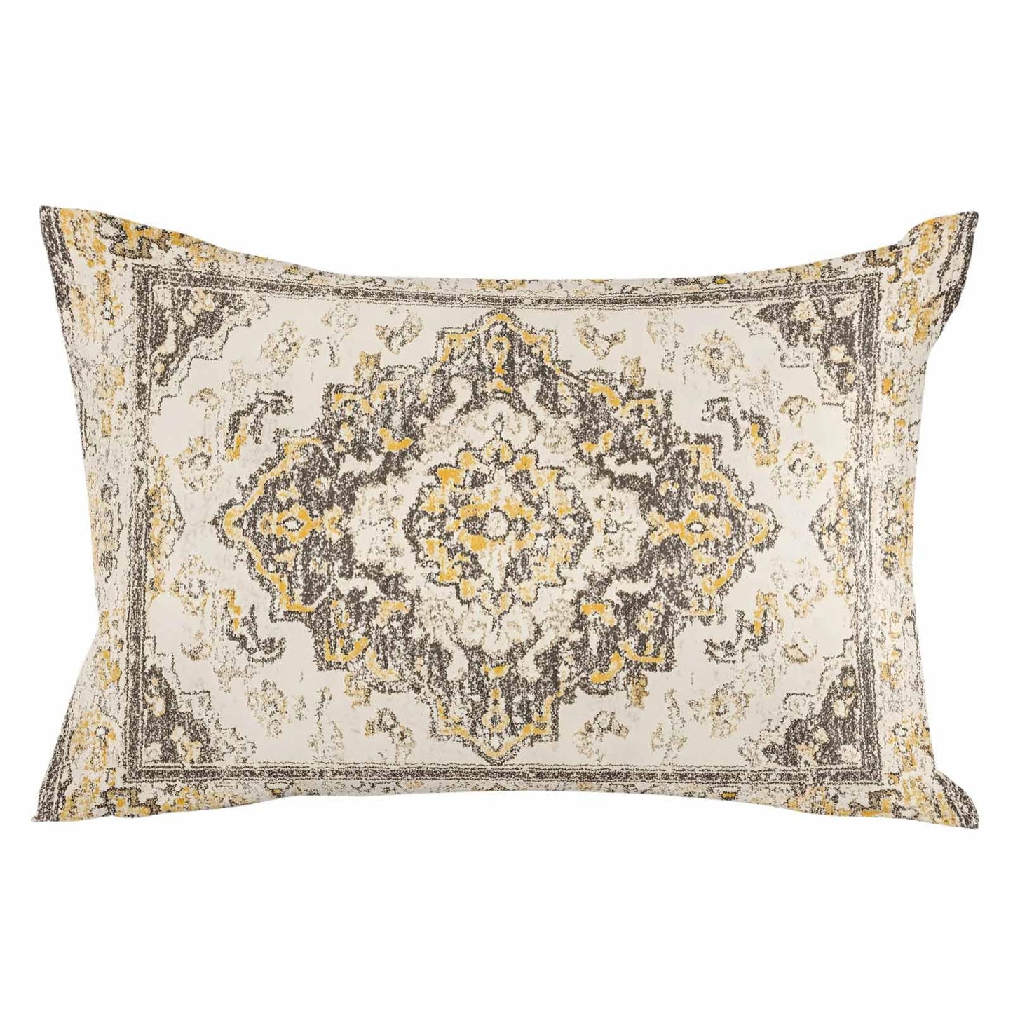 T&H XHome Pillow Covers 12x20 Inch Boho Style Orange Vintage Art Carpet Soft Brushed Microfiber Pillowcases with Hidden Zipper Closure Bed Pillow Shams for Bedroom Sofa Car BST202