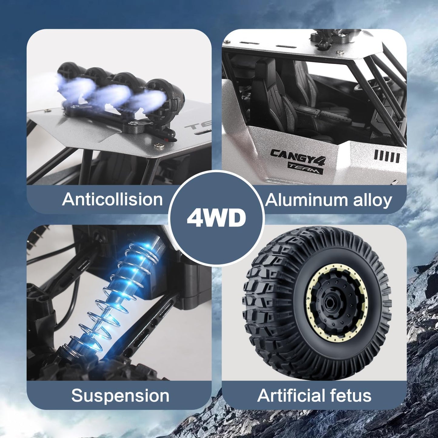 Jiakora Remote Control Car 1:12 Off Road Truck 40