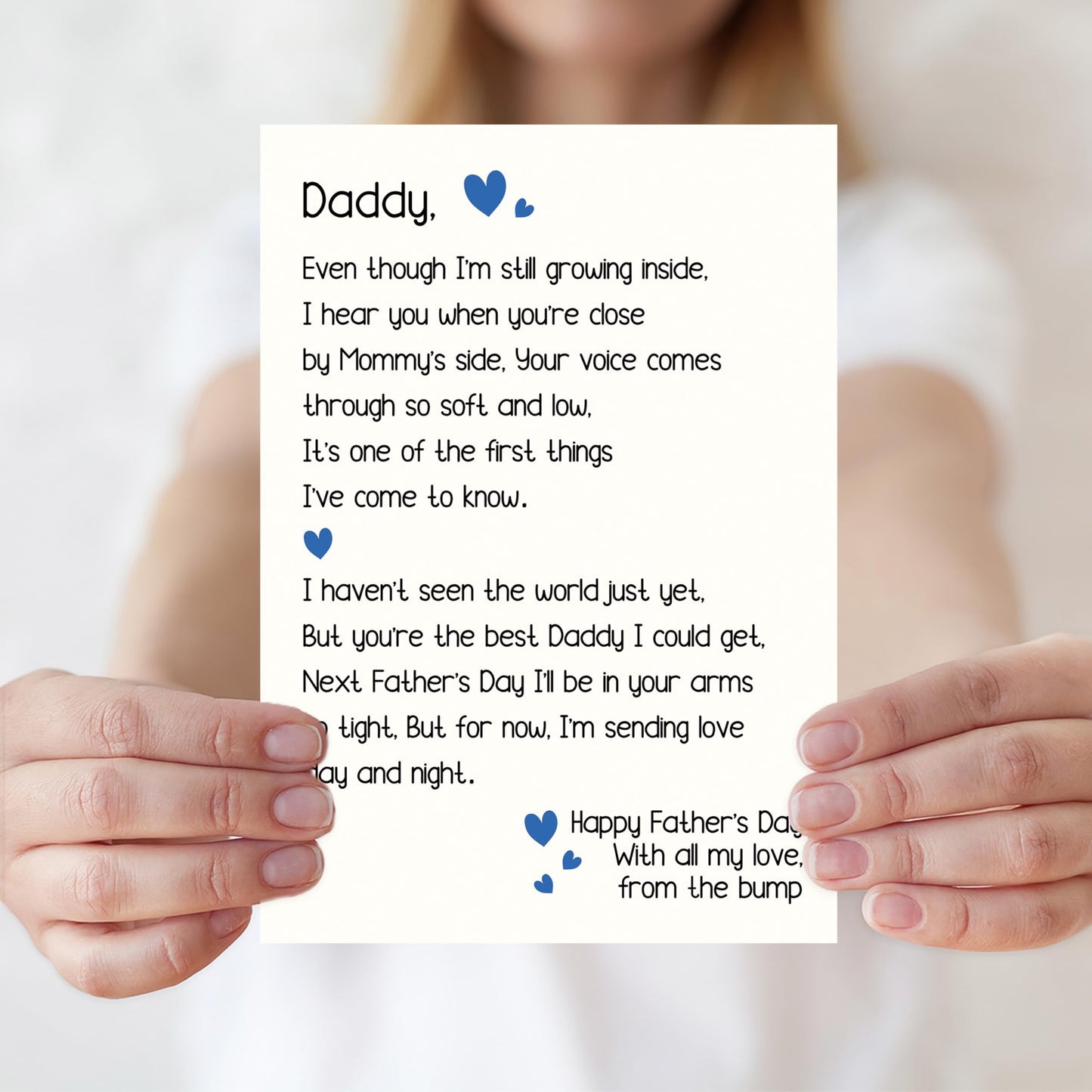 Fathers Day Card Gifts for Husband,Fathers Day Card Gifts from Wife,Happy Father's Day Cards Decorations Gifts For Husband,Heartfelt Appreciation Gift from Wife BST220