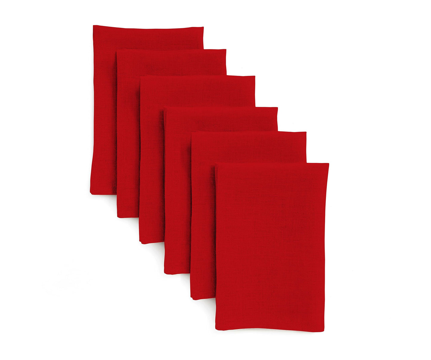 Solino Home 100% Linen Square Placemats White, Fete 14 x 14 in, Set of 4 | Square Table Mats square place settings for daily and festive dining; neatly mitered corners; Pure Linen; OEKO-TEX Certified BST326SOLH