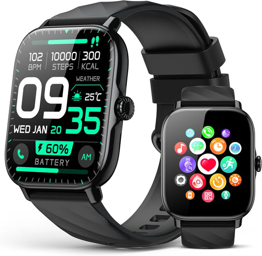 Kriutefy Smart Watches Fitness Tracker for Women Men with Step Counter, Sleep Calorie Monitor, Pedometer, IP68 82