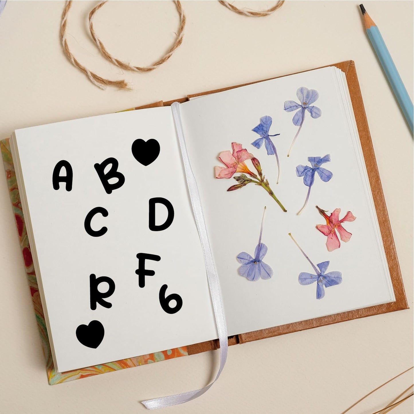 10 Sheets 0.5 Inch Letter Stickers, 1540 Alphabet and Number Labels for Students, Teachers, Journals, Cups, Notebooks, Folders, DIY School Projects, Bullet Planners, Arts and Crafts BST220