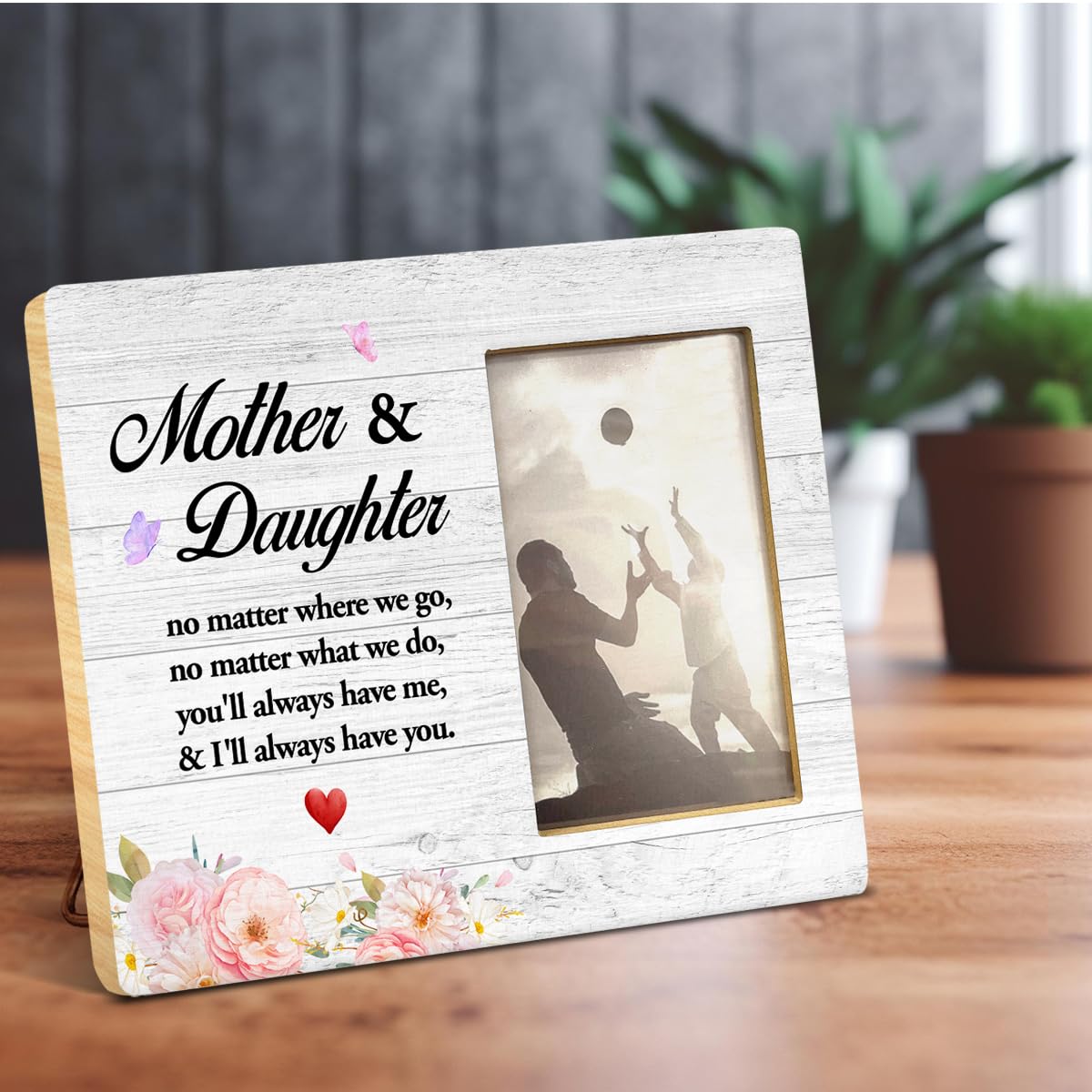 Yuzi-n Memorial Gifts for Loss of Brother Sympathy Wood Picture Frame | Remembrance Brothers Gifts, Memorial Picture Frame for 4x6 Inches Photo BST326H