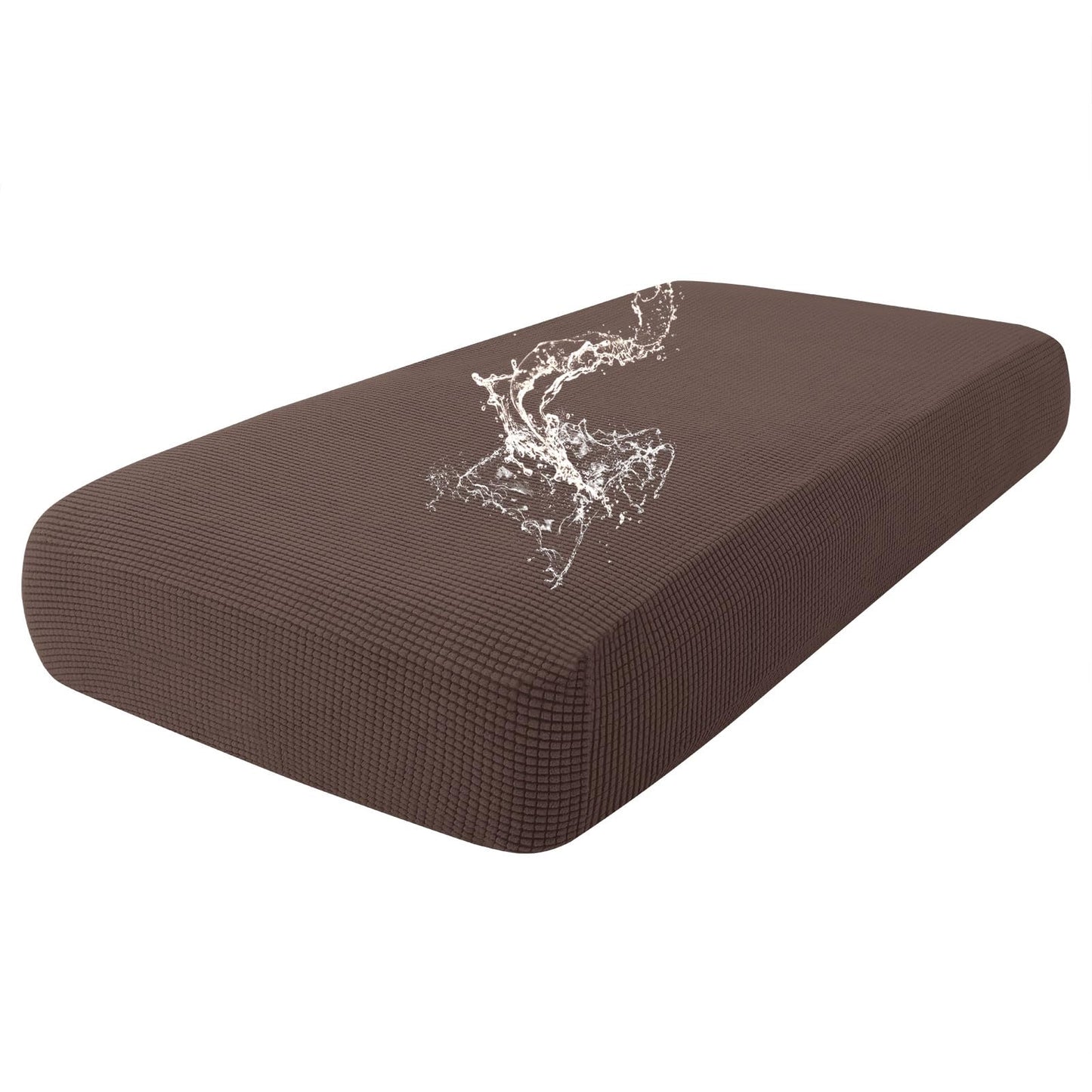 Waterproof Couch Cushion Covers for Pets, Non Slip Sofa Seat Cover | Stretch Jacquard Fabric, Elastic Bottom, Non Slip Fit, Waterproof Protection, Pet Hair Protection (1 Piece for Backrest M) BST202