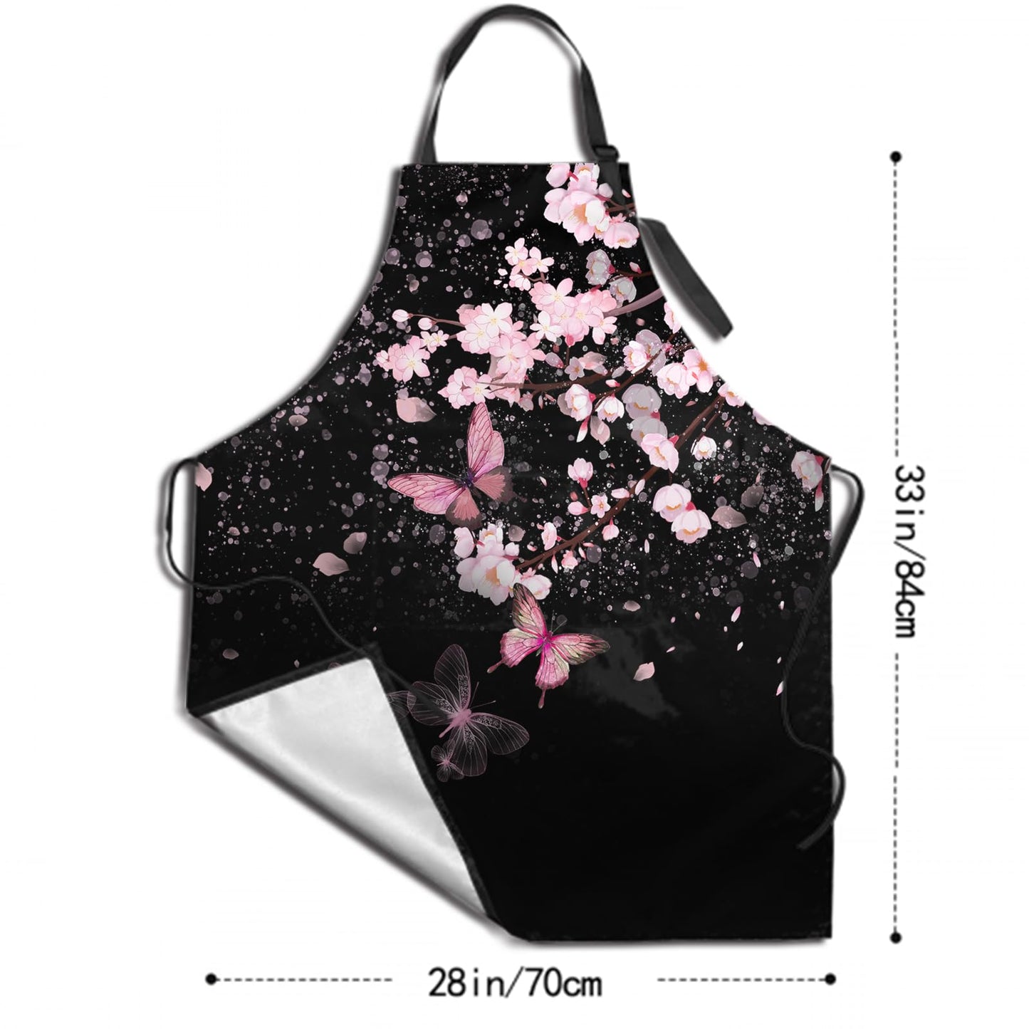 Art Apron with Pocket for Women Men | Kitchen Aprons Chef Apron for Cooking Baking BBQ Painting Gardening BST202