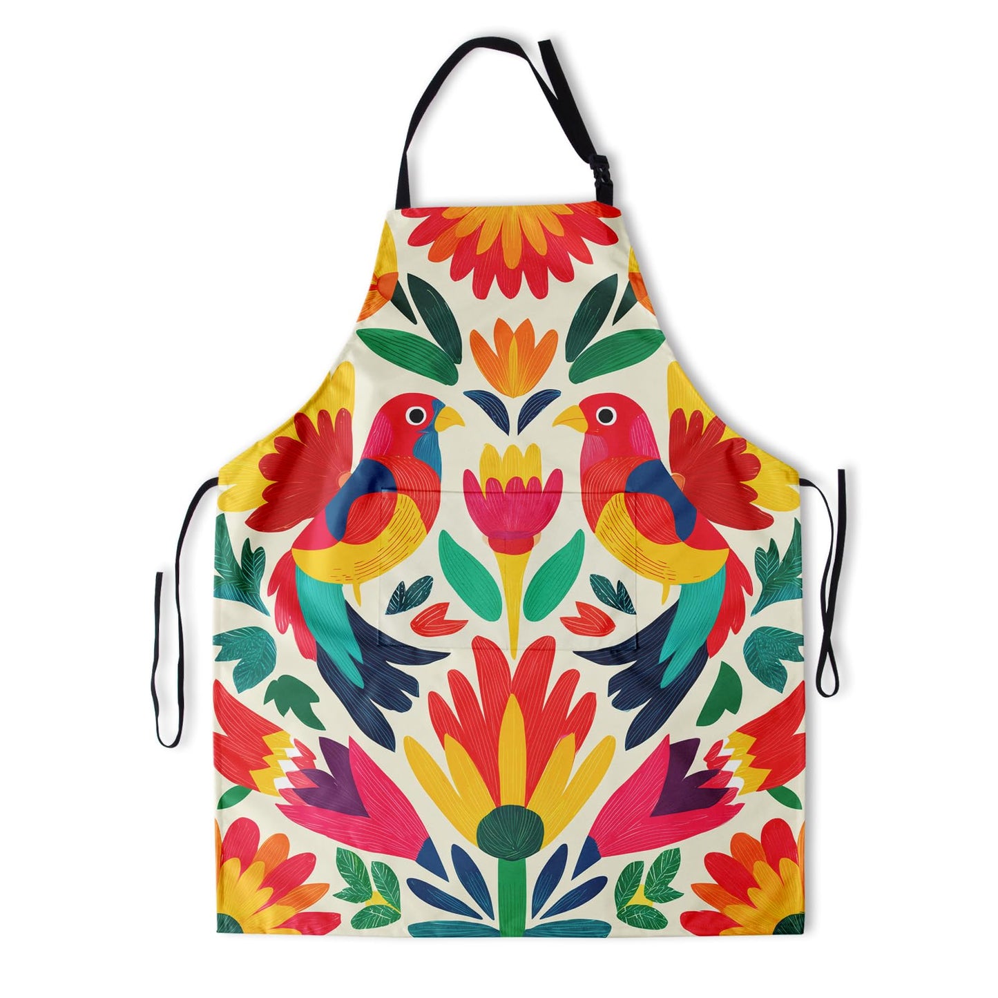 Art Apron with Pocket for Women Men | Kitchen Aprons Chef Apron for Cooking Baking BBQ Painting Gardening BST202