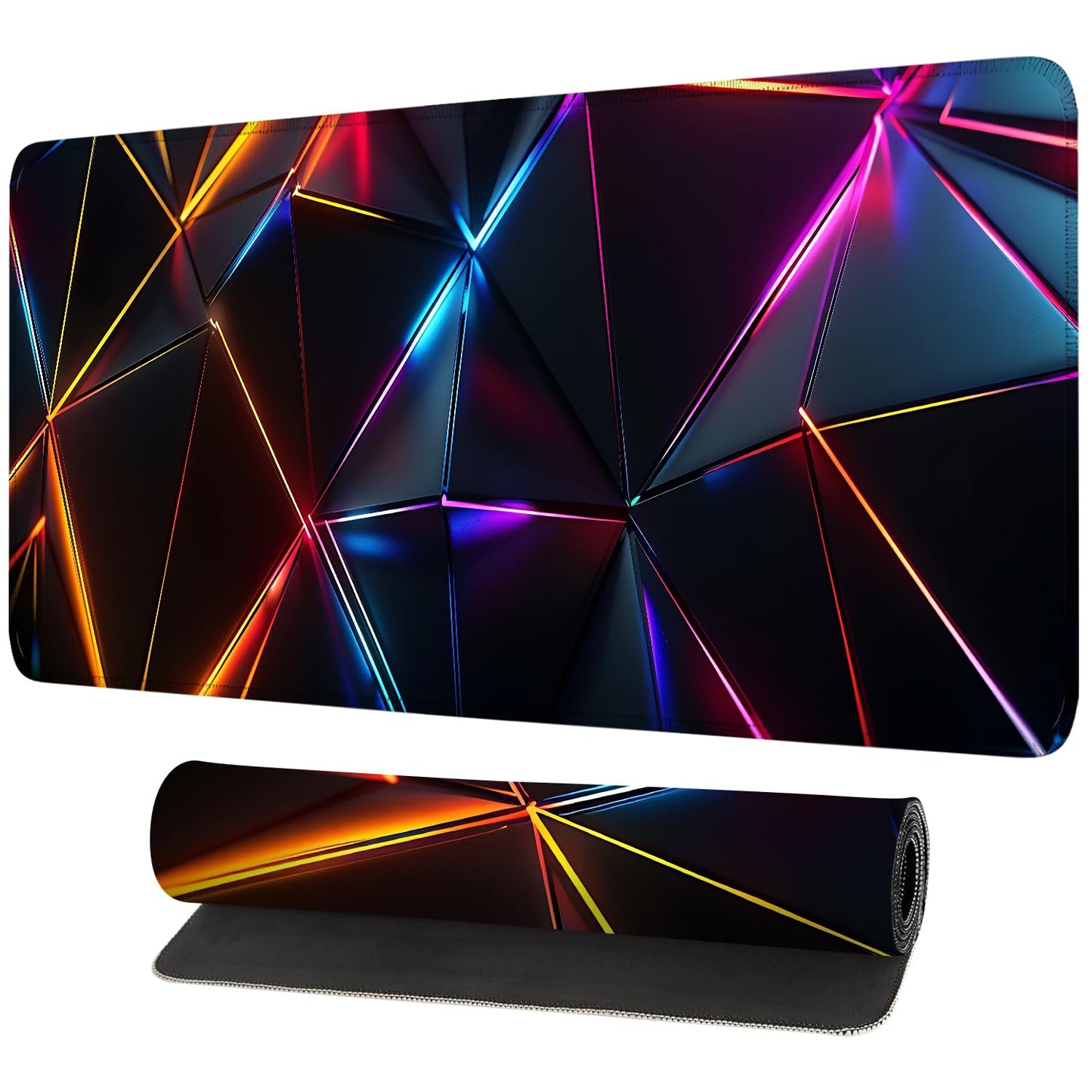 Mouse Pad Gaming Mousepad 31.5 x 11.8in Large Mouse Pad for Keyboard and Mouse with Anti-Slip Rubber Base, Keyboard Pad XL Mouse Mat for Home and Office,Snowy Forest WN420