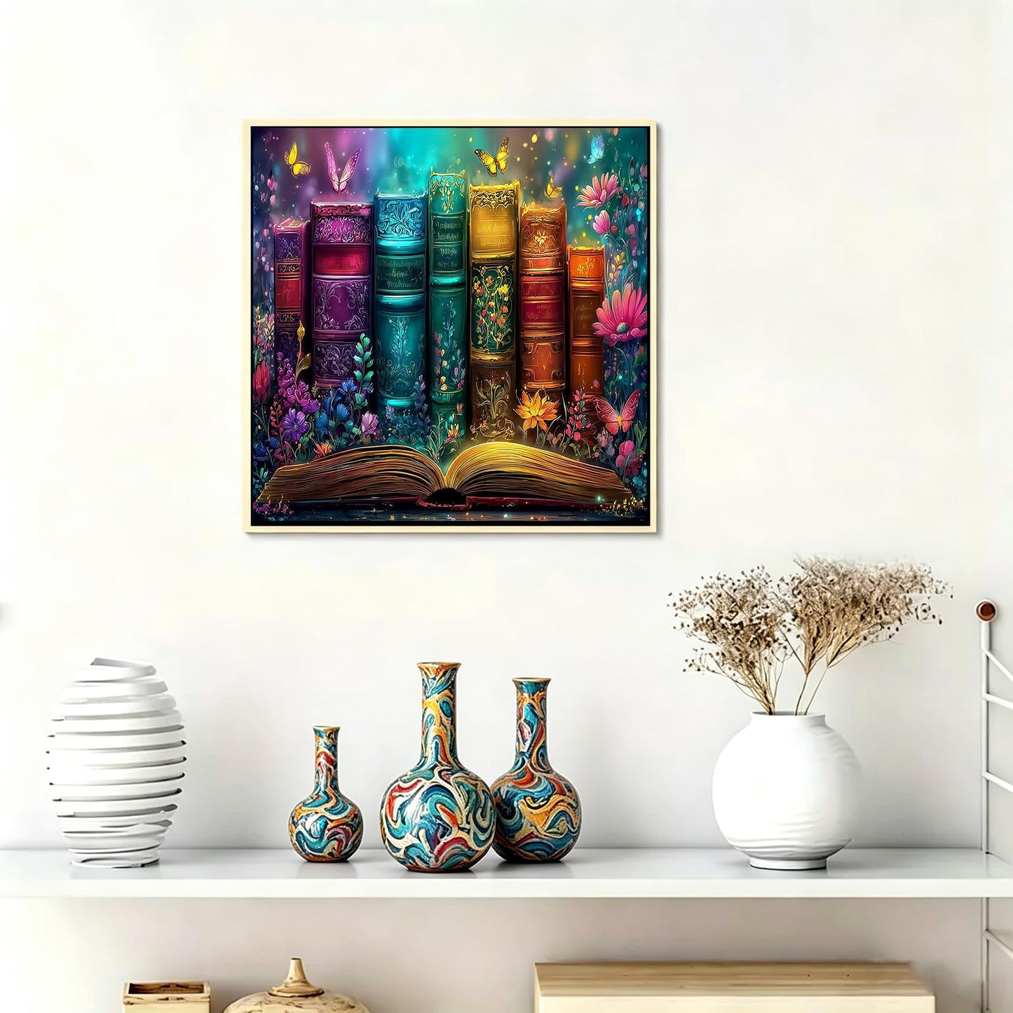 ArtIgle 5D Diamond Painting Kits for Adults, Ancient Sphinx Full Round Drills Gem Diamond Dots, Diamond Dot Art for Adults Beginners Clearance Home Wall Art Decor, 13.78 X 13.78 inch BST220