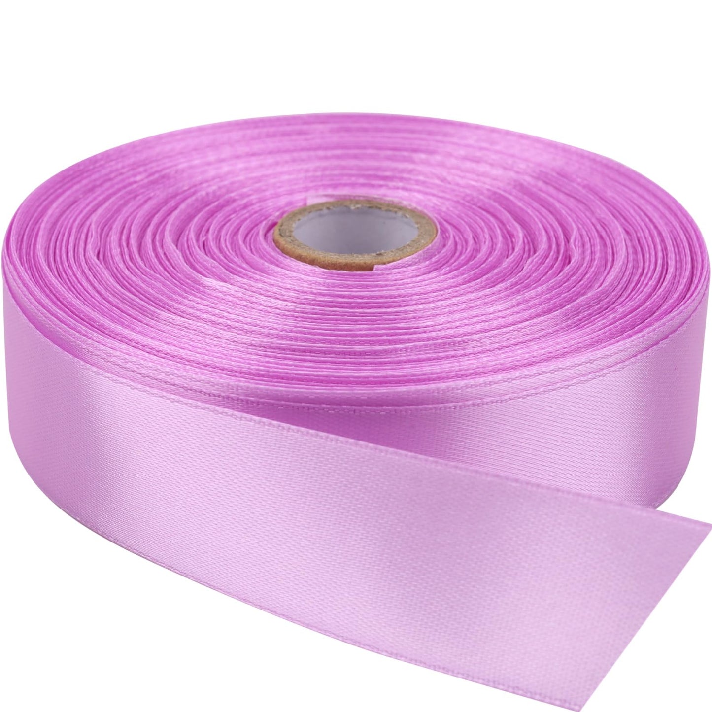 Single-Faced Sash Pink Ribbon - 1/2 Inch x 50 Yards Bulk Roll - Decorative Gift Wrapping, Crafting, Hair Bows, Wedding Party Decorations BST220