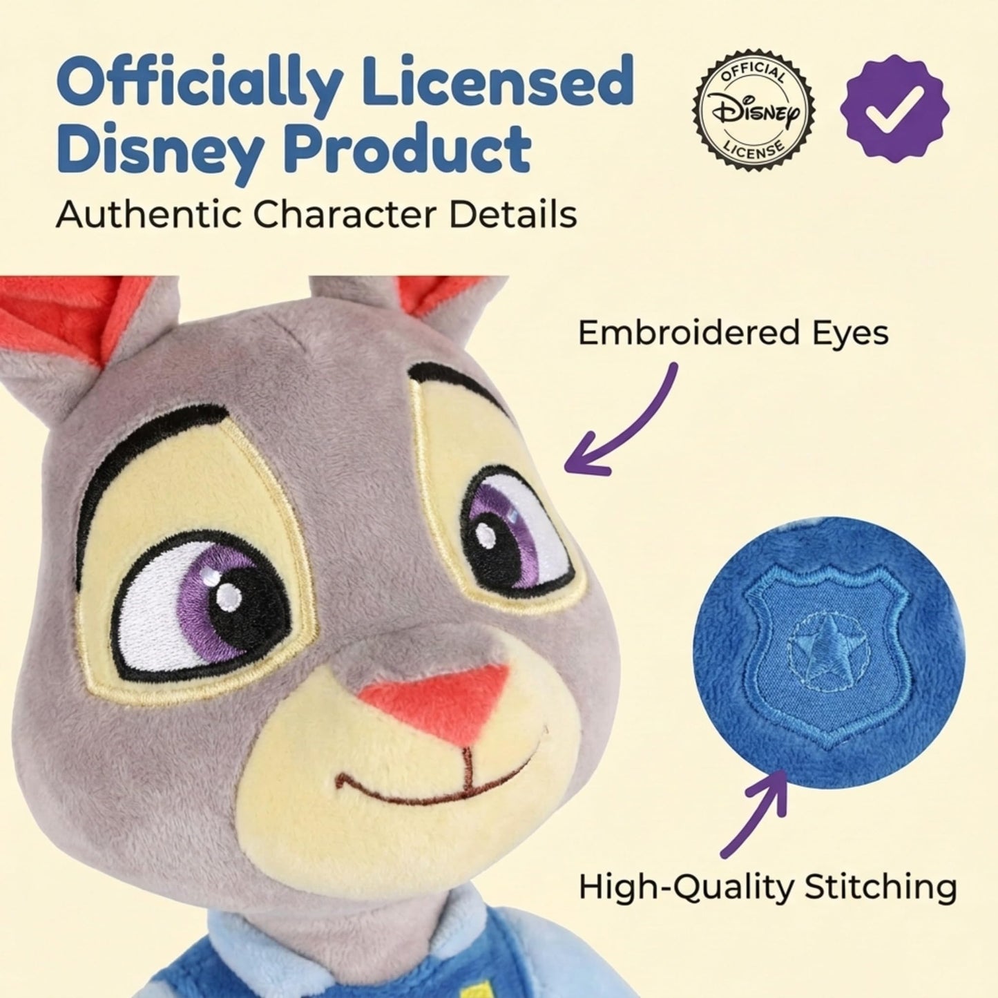 Jay Franco Disney Plush Pillow Buddy - Soft Plushie Stuffed Pillow, White - Pua BST220