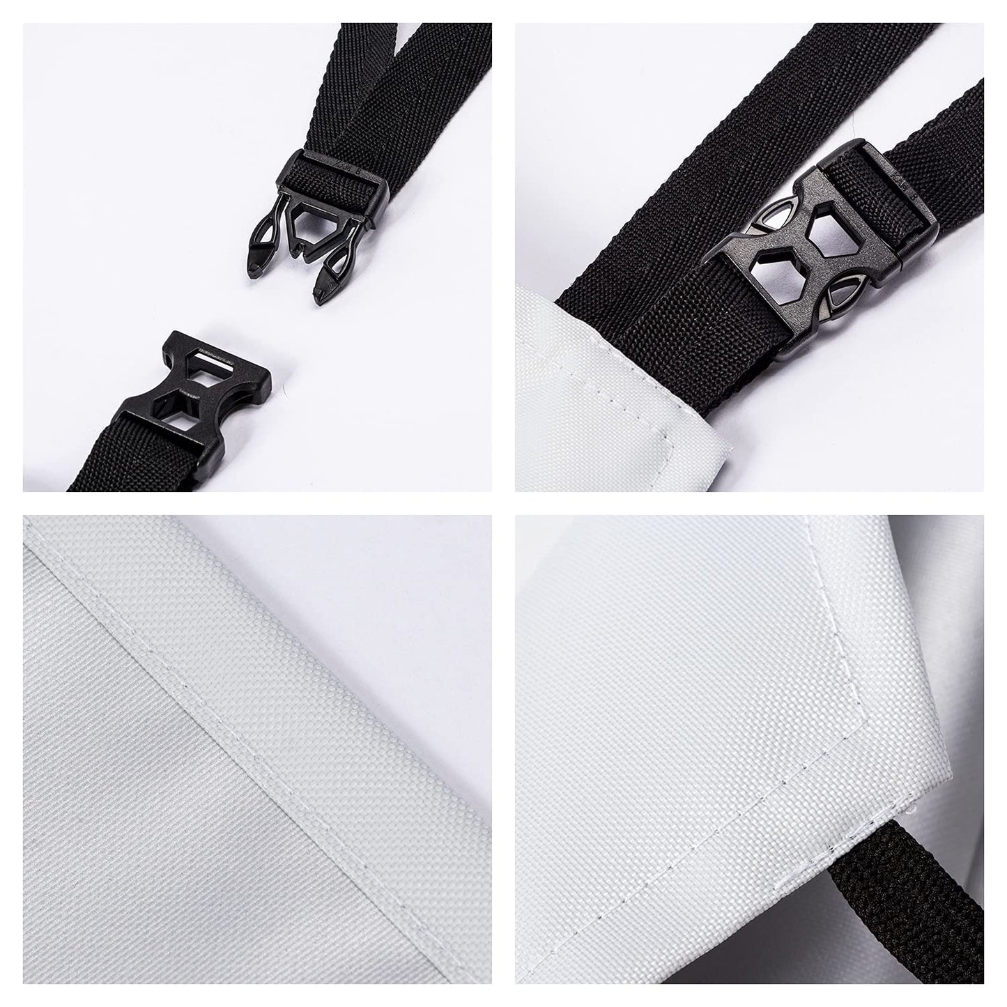 Giwawa Unisex Adult Apron Waterproof Stain Resistant Kitchen Cooking Apron with 2 Pockets for BBQ Grill Painting BST326H