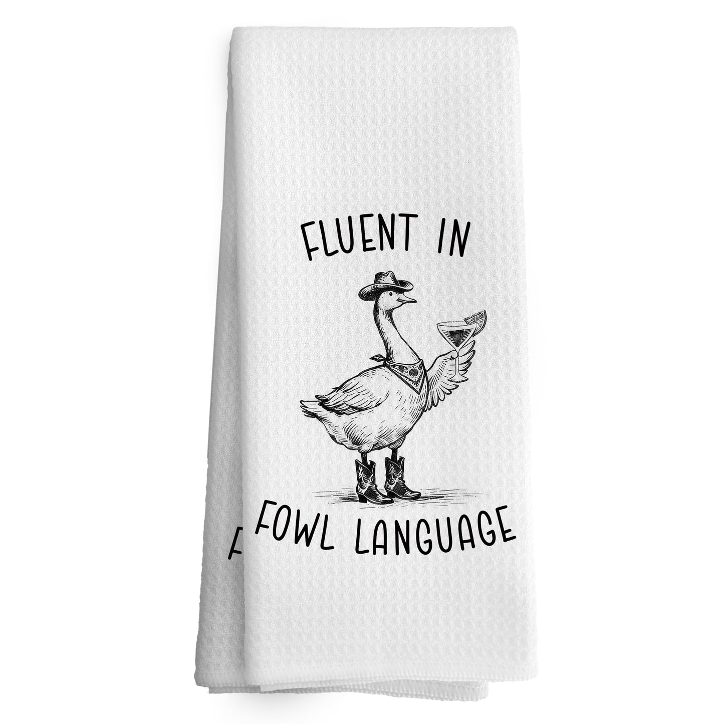 Funny Kitchen Towels Dish Towel Dishcloth 16x24 Inches, Funny Dish Towels with Sayings Towel Decorative Absorbent Hand Tea Towels for Kitchen Bathroom Decor, Humorous Gifts for Women Men BST326L