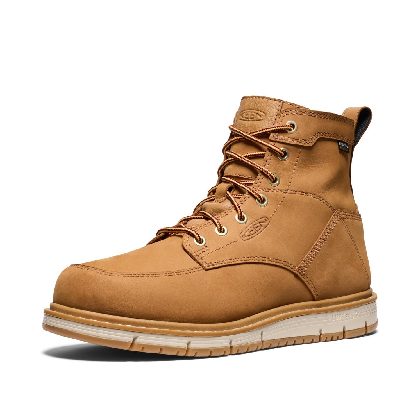 KEEN Utility Men's San Jose 6" Soft Toe Waterproof Wedge Work Boots DD1210