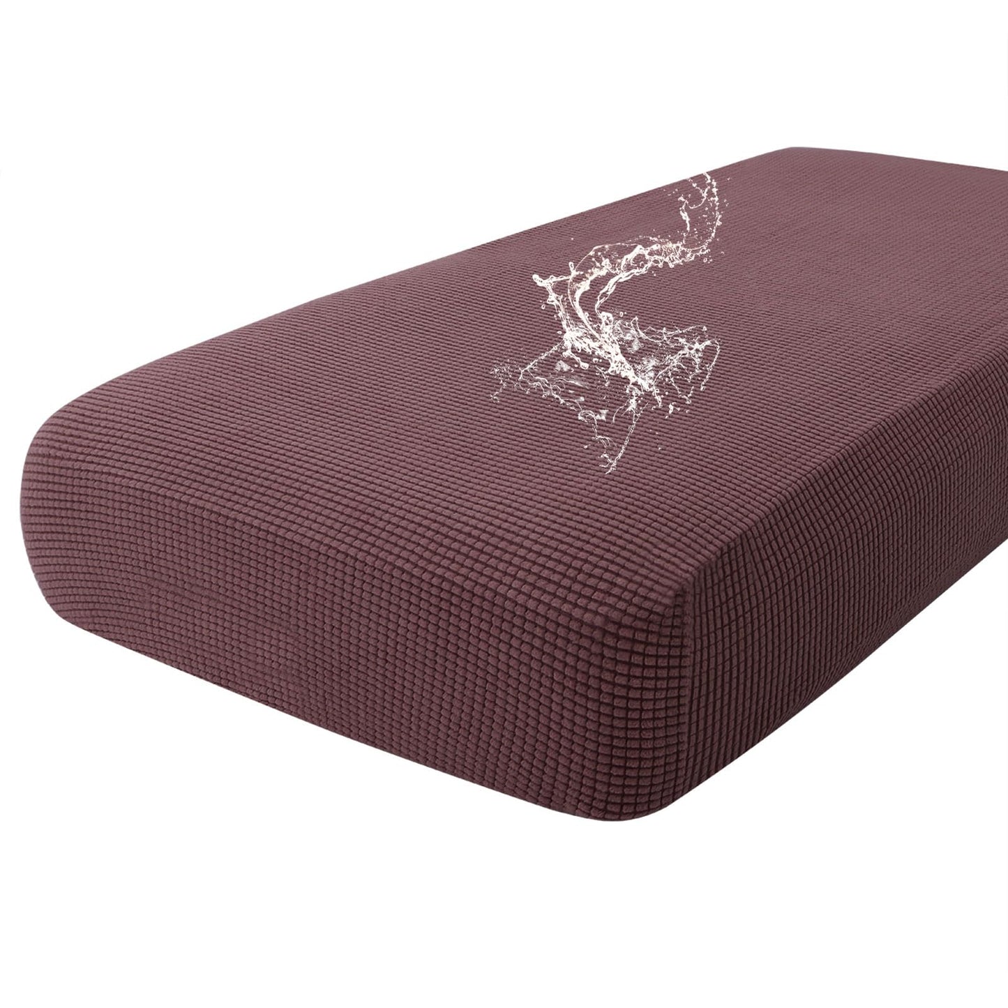 Waterproof Couch Cushion Covers for Pets, Non Slip Sofa Seat Cover | Stretch Jacquard Fabric, Elastic Bottom, Non Slip Fit, Waterproof Protection, Pet Hair Protection (1 Piece for Backrest M) BST202